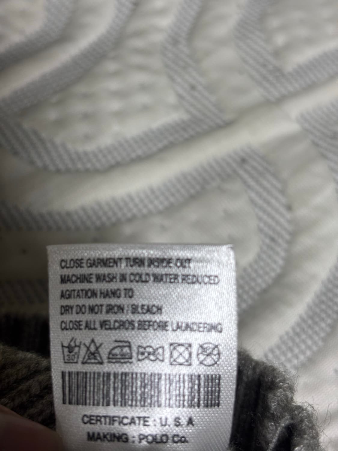 폴로 네즈 반집업 폴라니트 L 상품이미지4