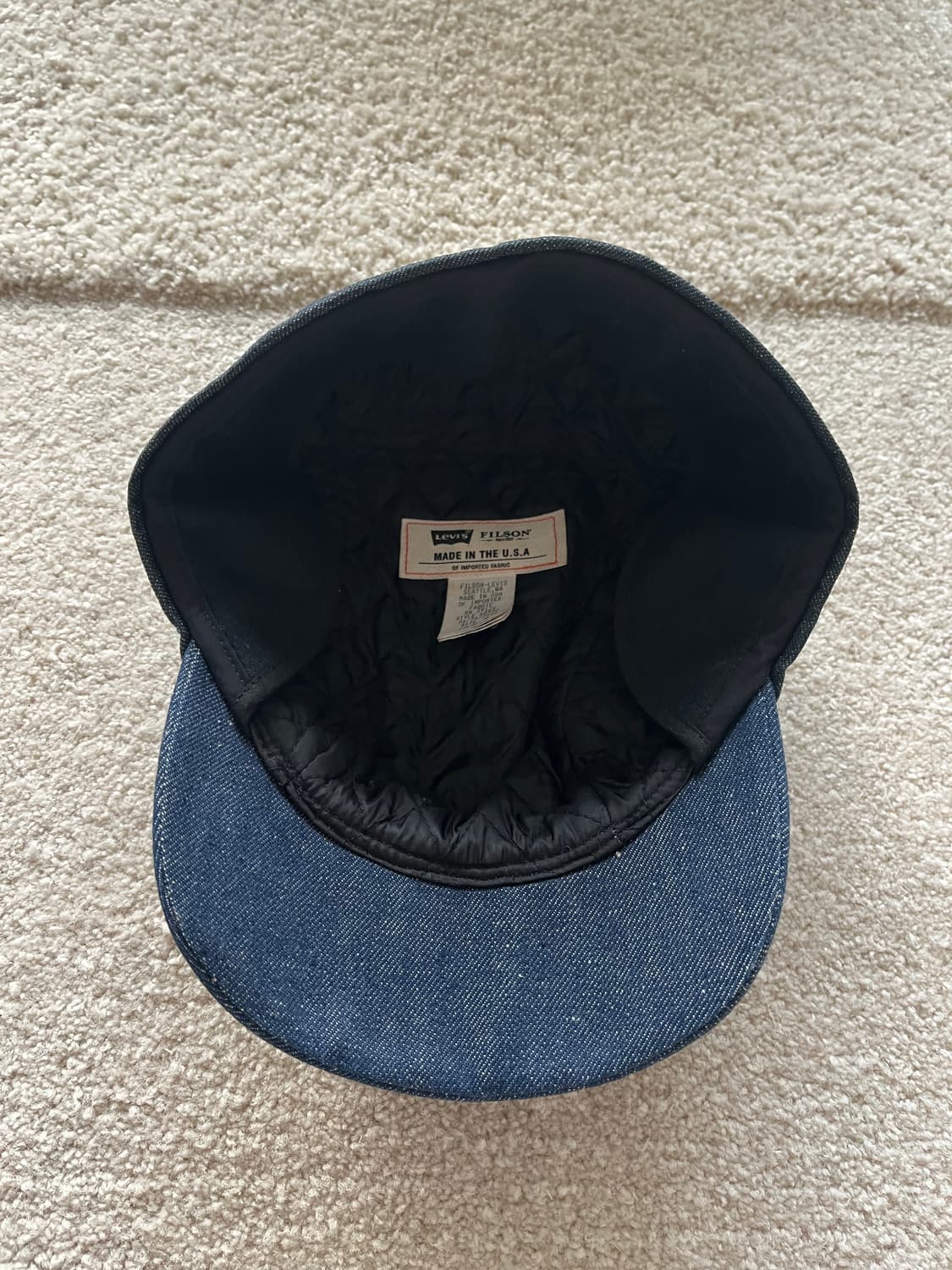 필슨 x 리바이스 퀄티드 데님 헌터 캡 상품이미지8