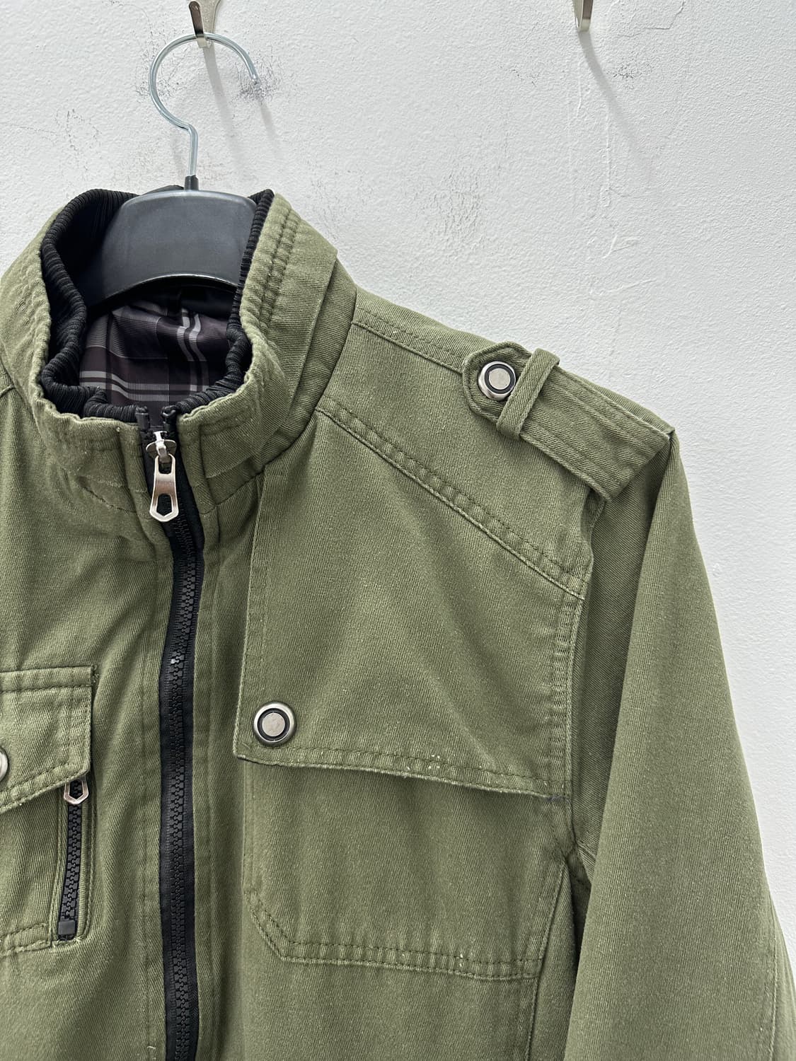 NONE vintage khaki blouson 상품이미지6