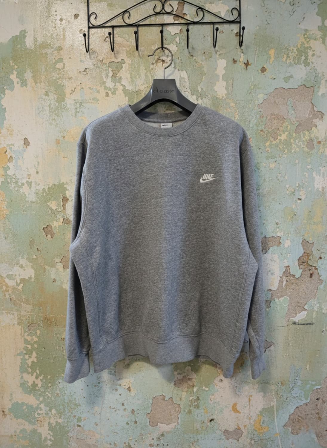 나이키 기모 맨투맨 XXL 회색 상품이미지1