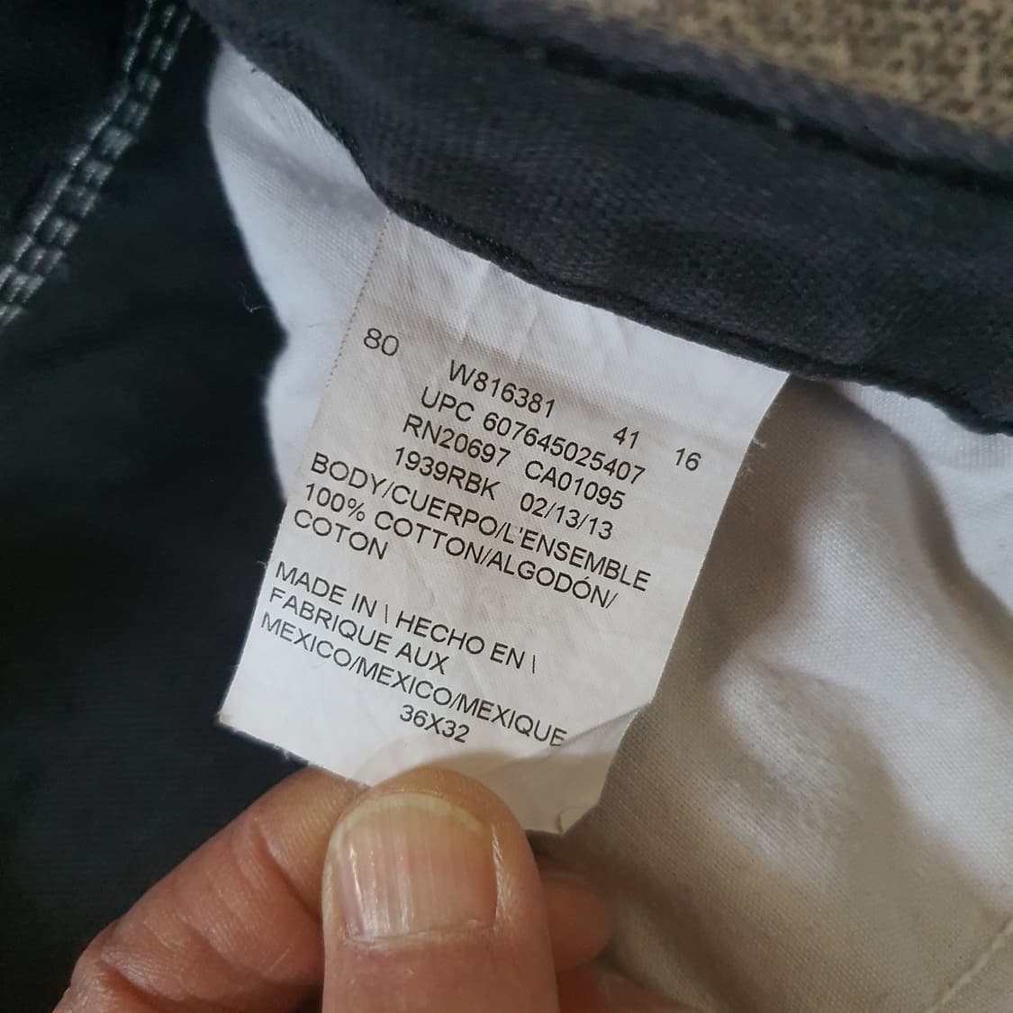 디키즈 카펜터 헤비 캔버스 팬츠 No.90 상품이미지6