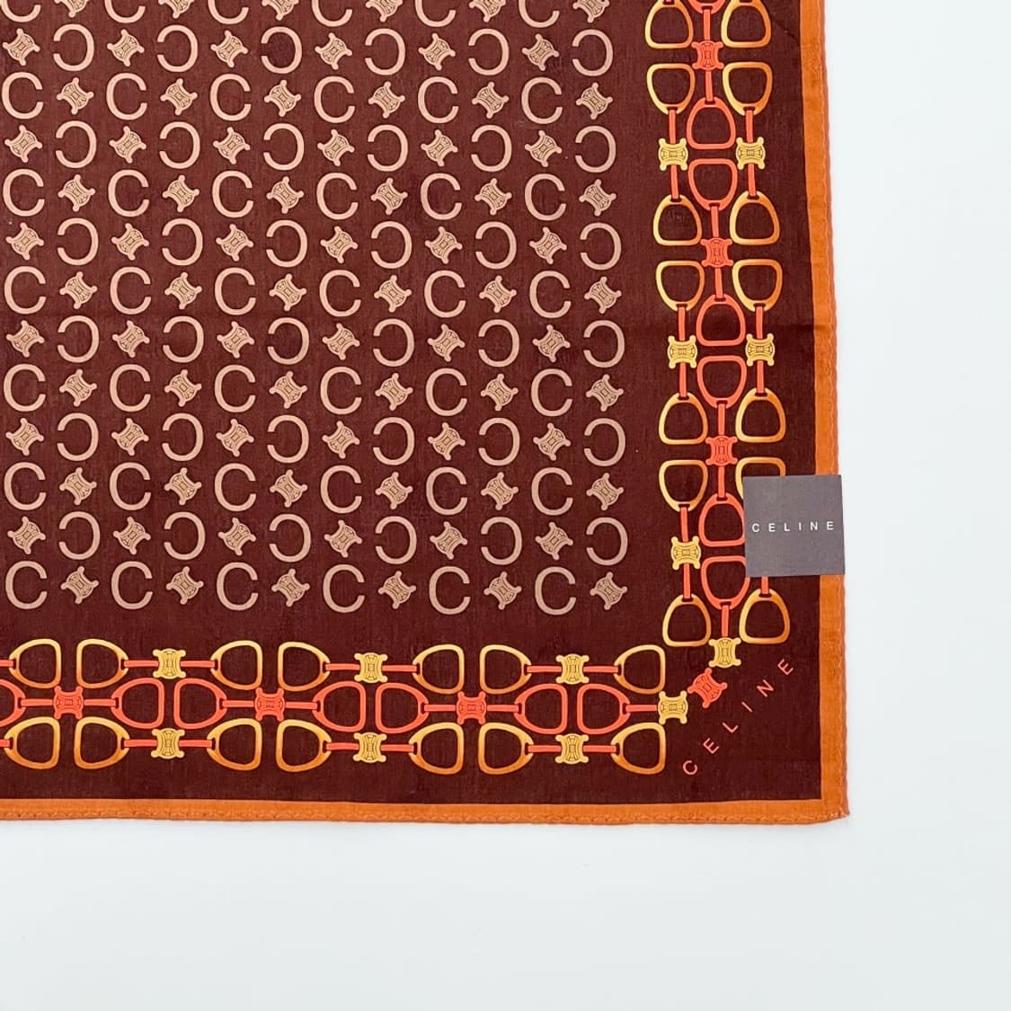 (새상품) celine / 셀린느 쁘띠스카프 손수건 상품이미지3