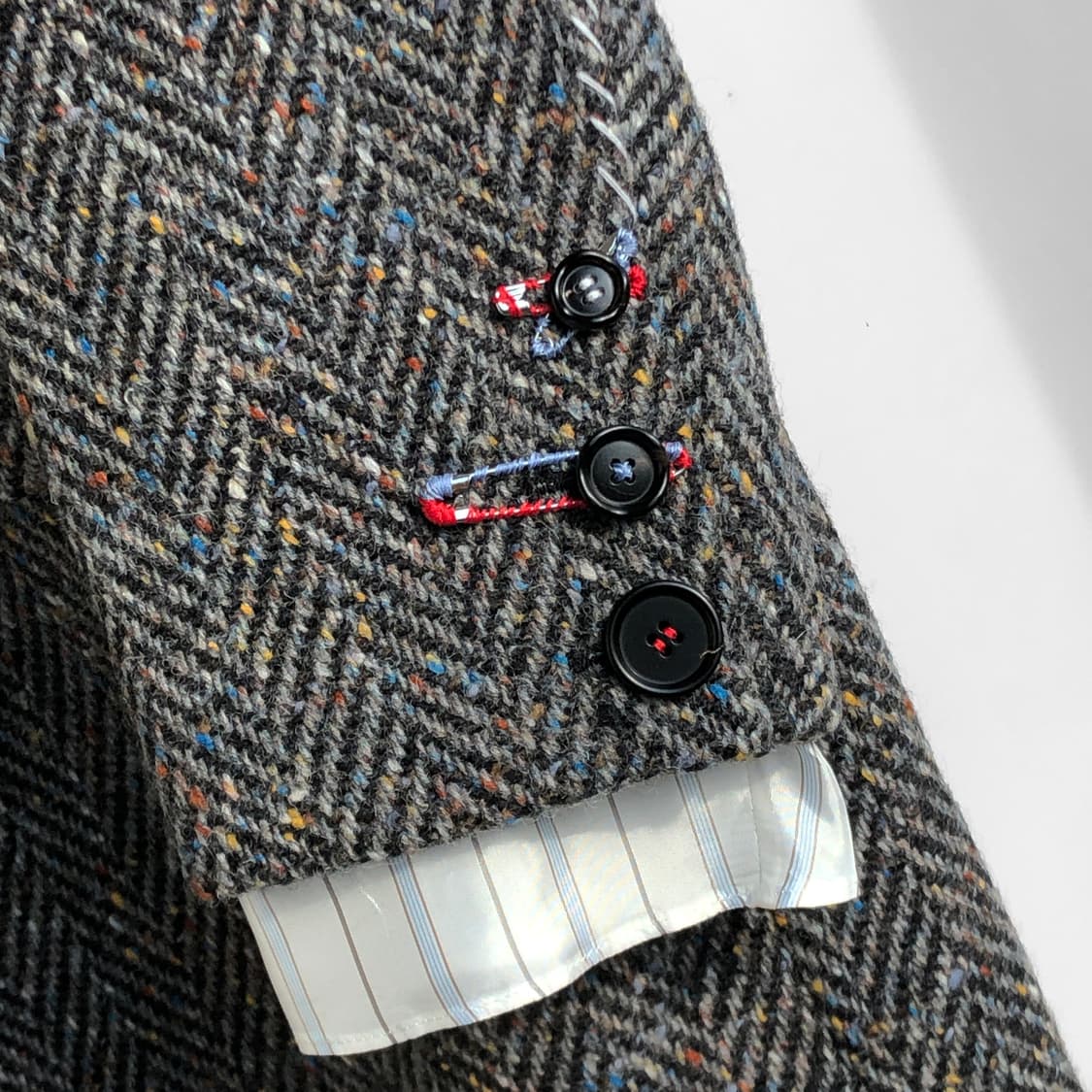 마르니/ 벨벳카라 헤링본 코트 상품이미지7