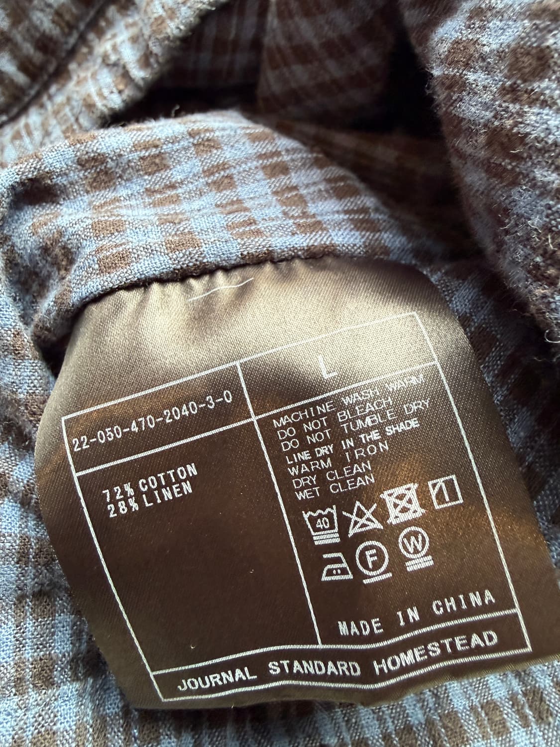 저널스탠다드 홈스테드 린넨자켓 L(2XL) 상품이미지6