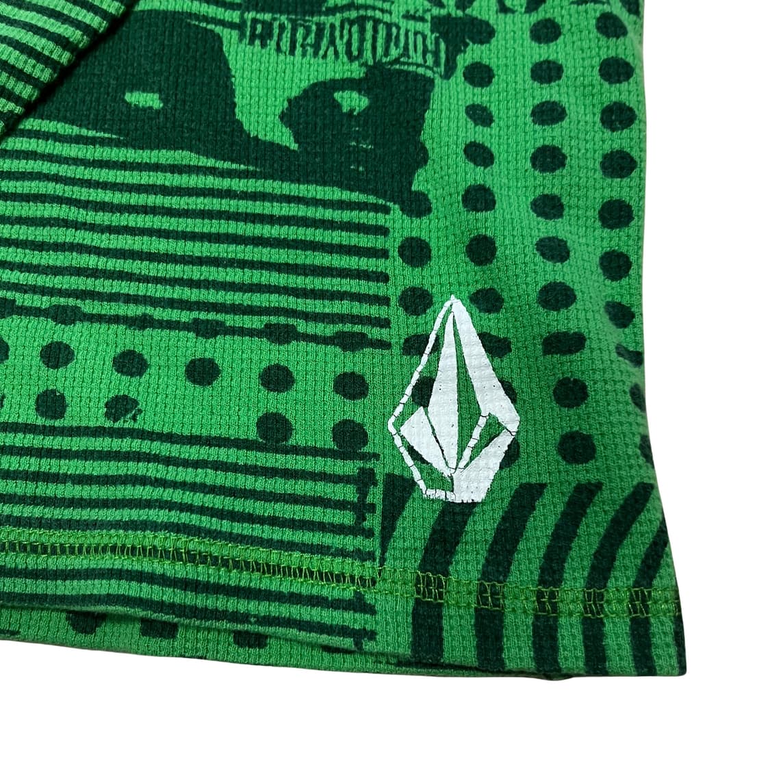 Y2K Volcom Kelly Green Knit Long Sleeve 상품이미지4