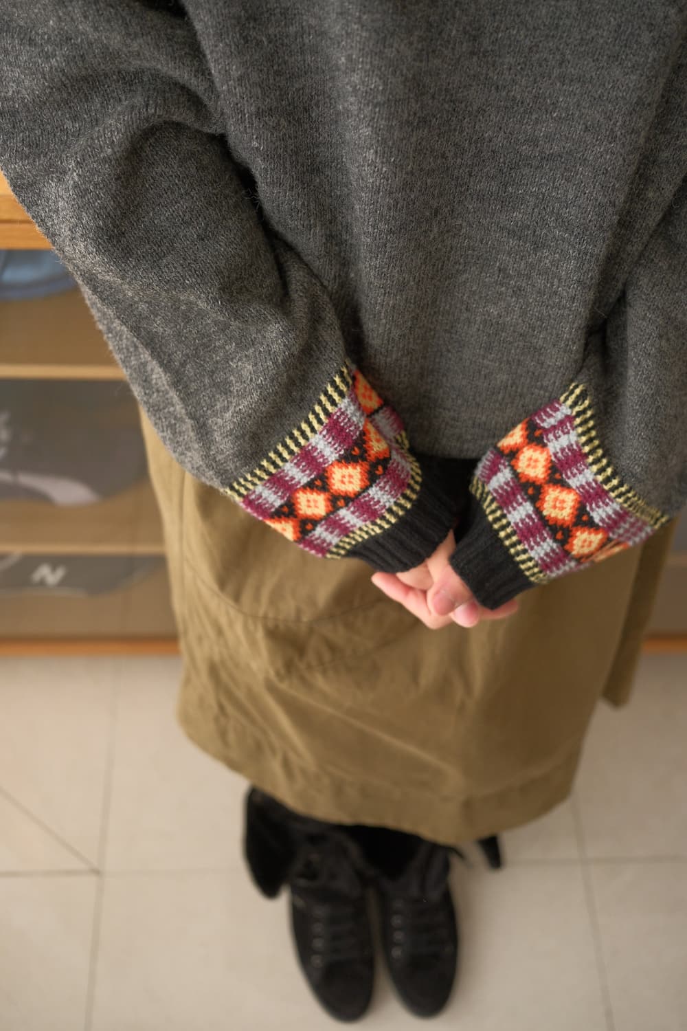 00s Tanaka Homme turtle neck sweater 상품이미지4