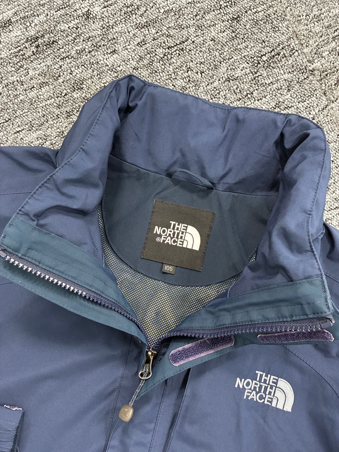 노스페이스 고어텍스 네이비 바람막이 XL 상품이미지5