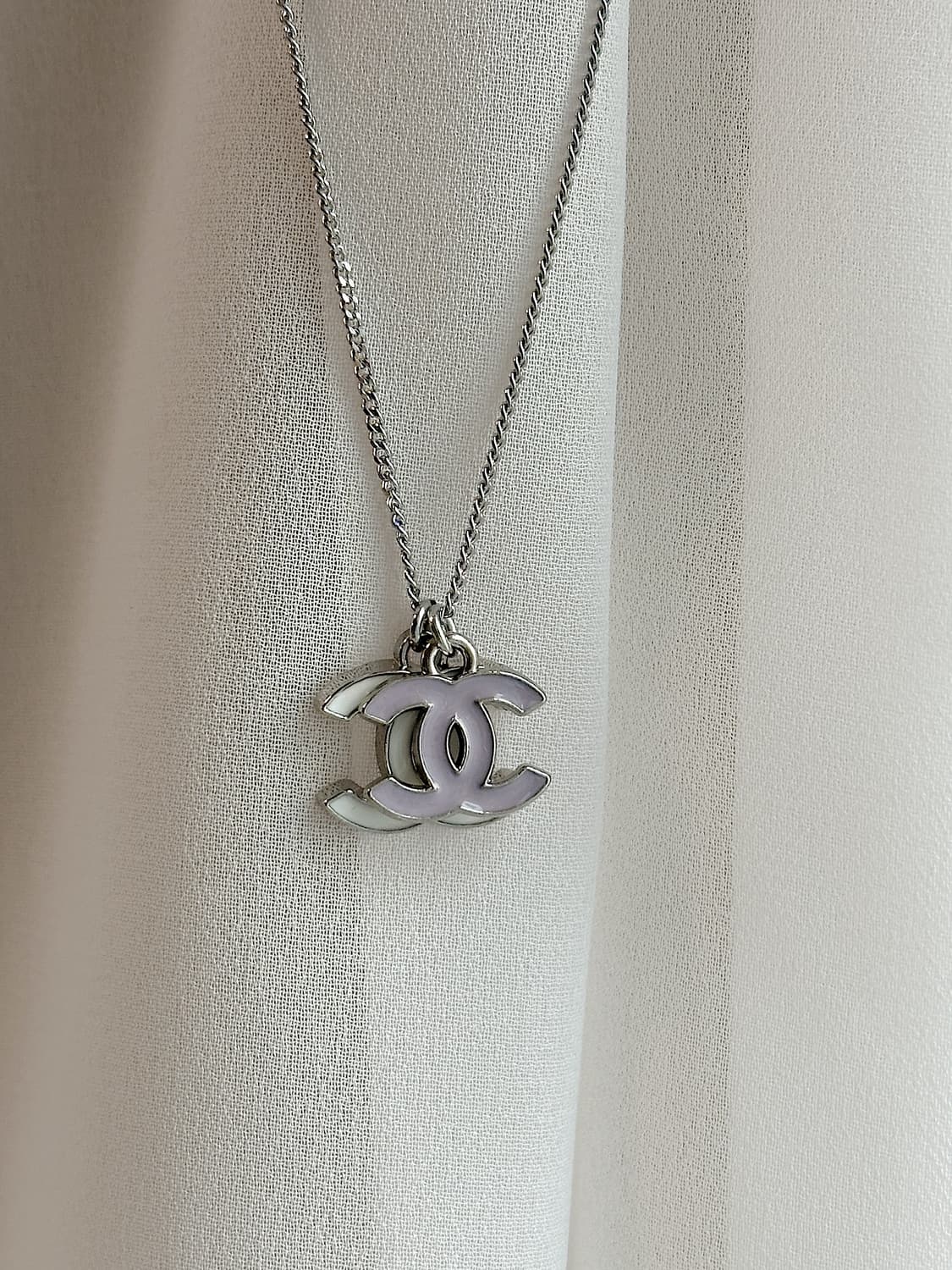 샤넬 더블 로고 목걸이 상품이미지2