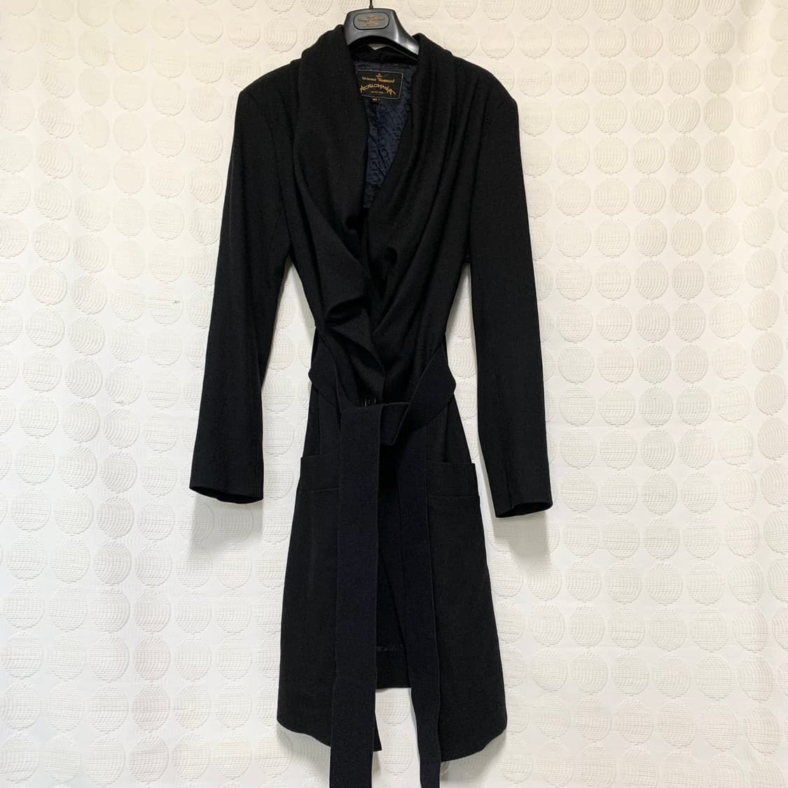 비비안 웨스트우드 입체 재단 울 코트 상품이미지3