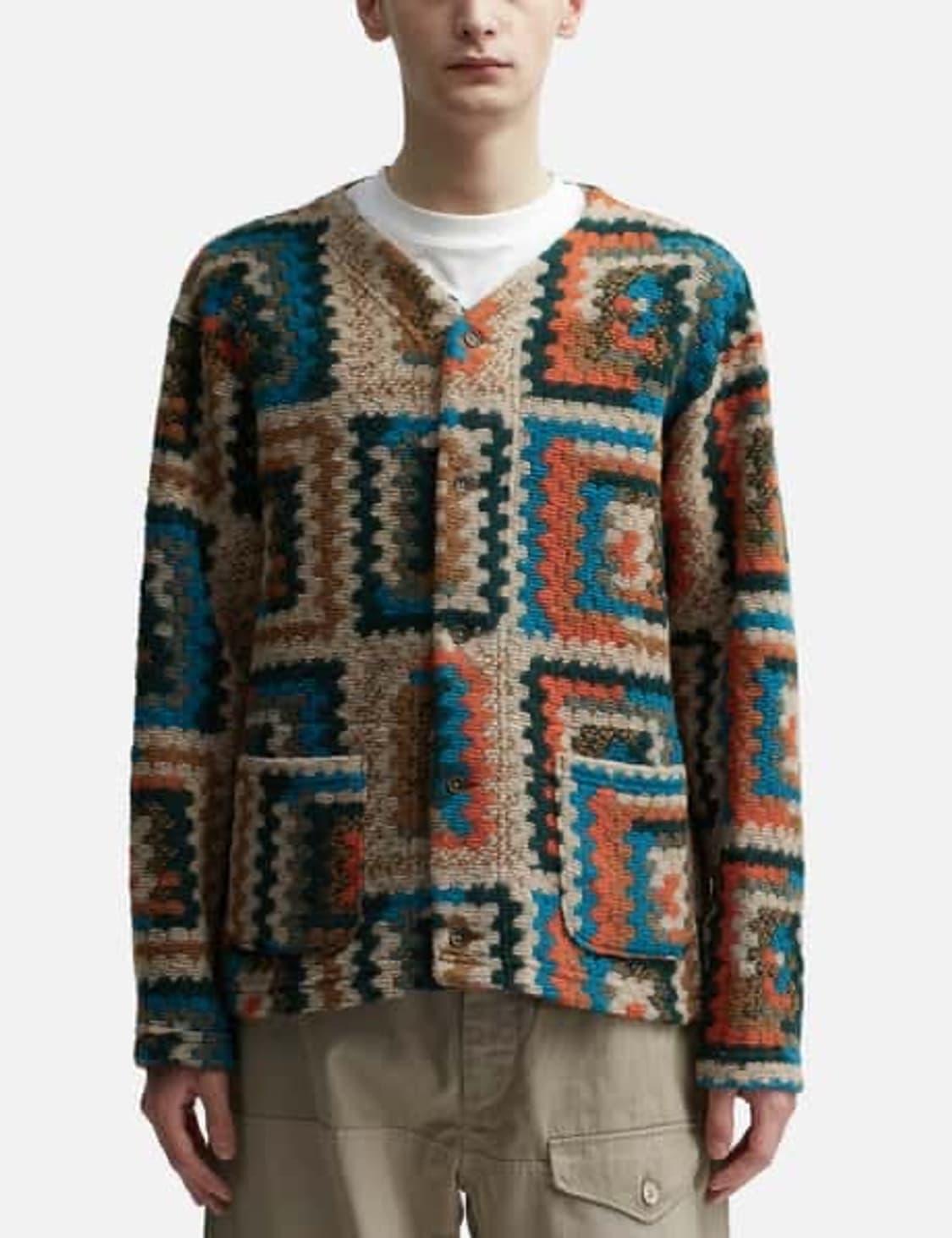 엔지니어드 가먼츠 크로쉐 니트 가디건 (100, 새상품) 상품이미지8