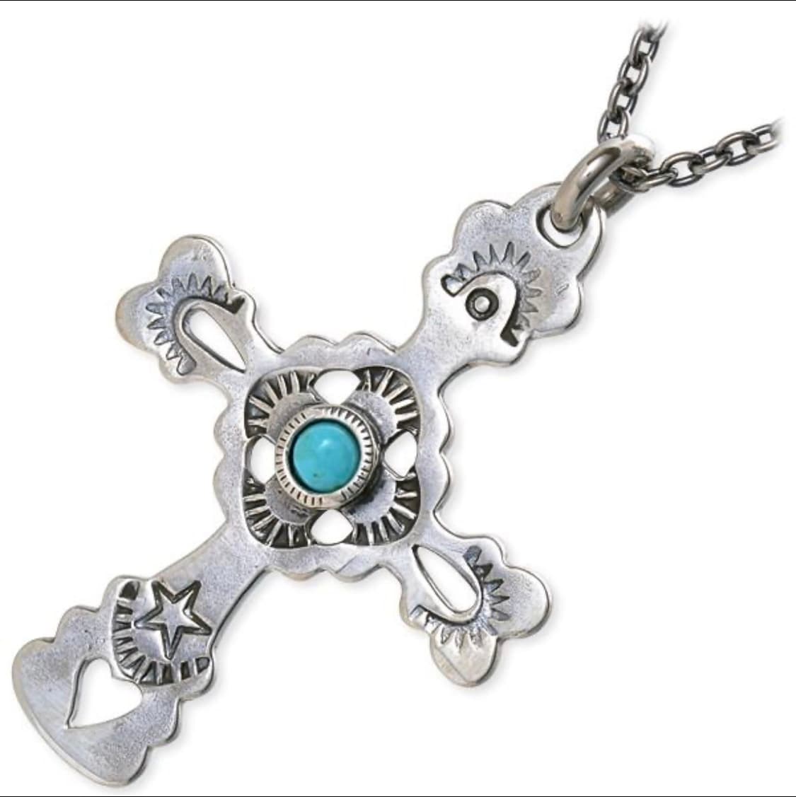 노스웍스 터키석 십자가 목걸이 상품이미지2