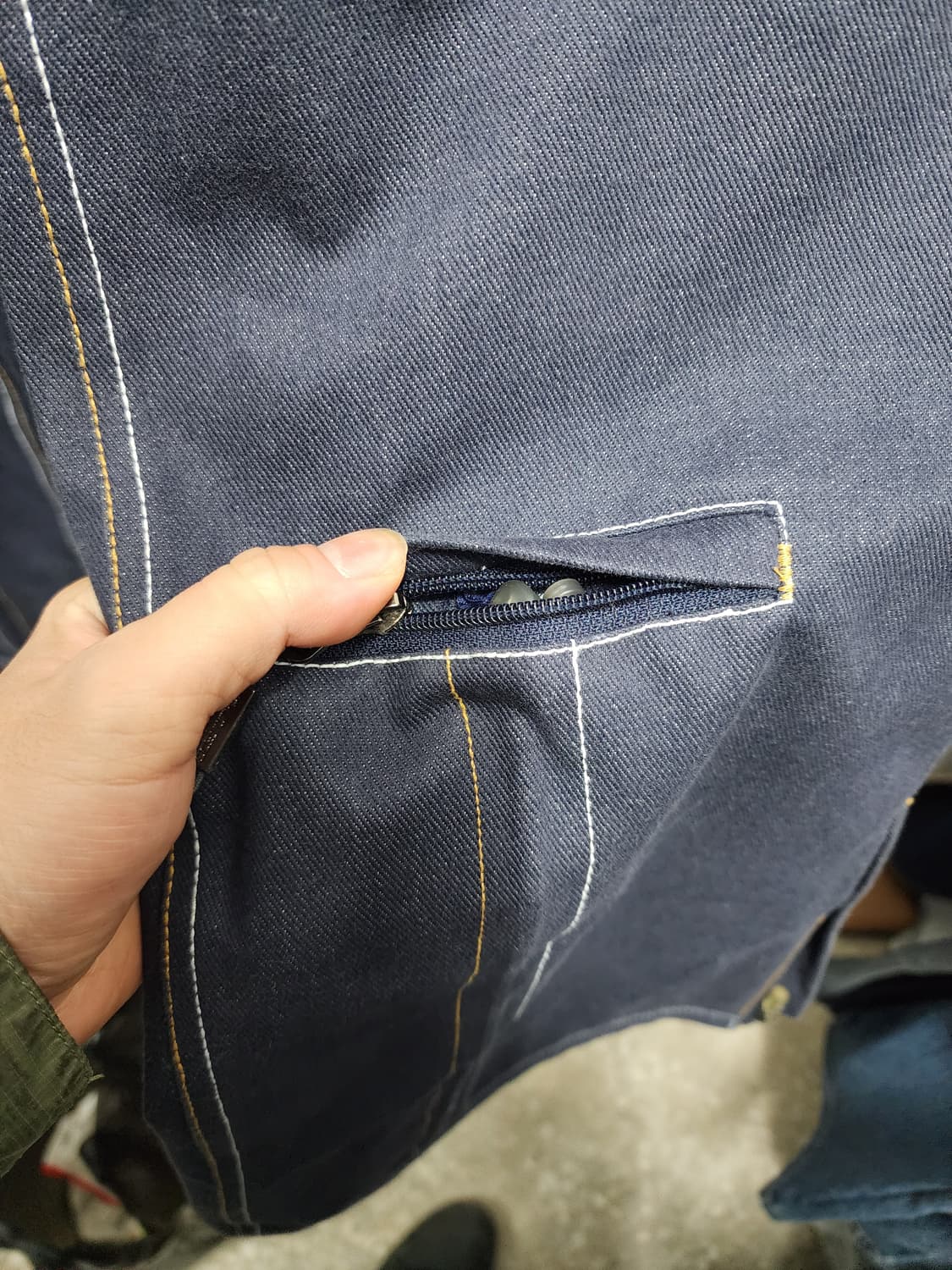 언리미티드G 생지 데님 스키 보드복 하의 상품이미지8