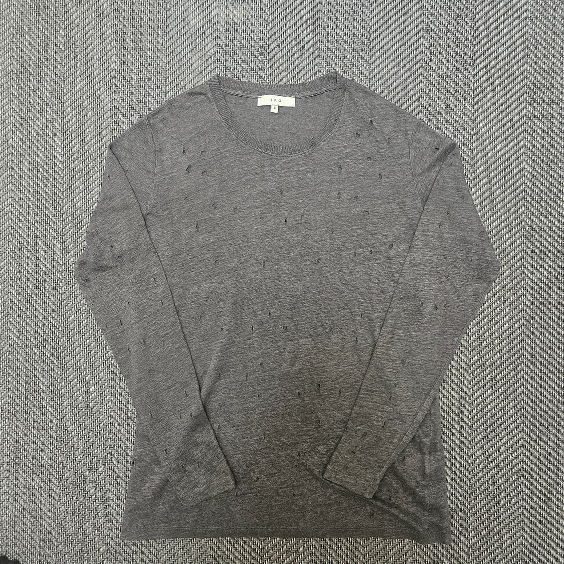 IRO 디스트레스드 린넨 니트 s 상품이미지1