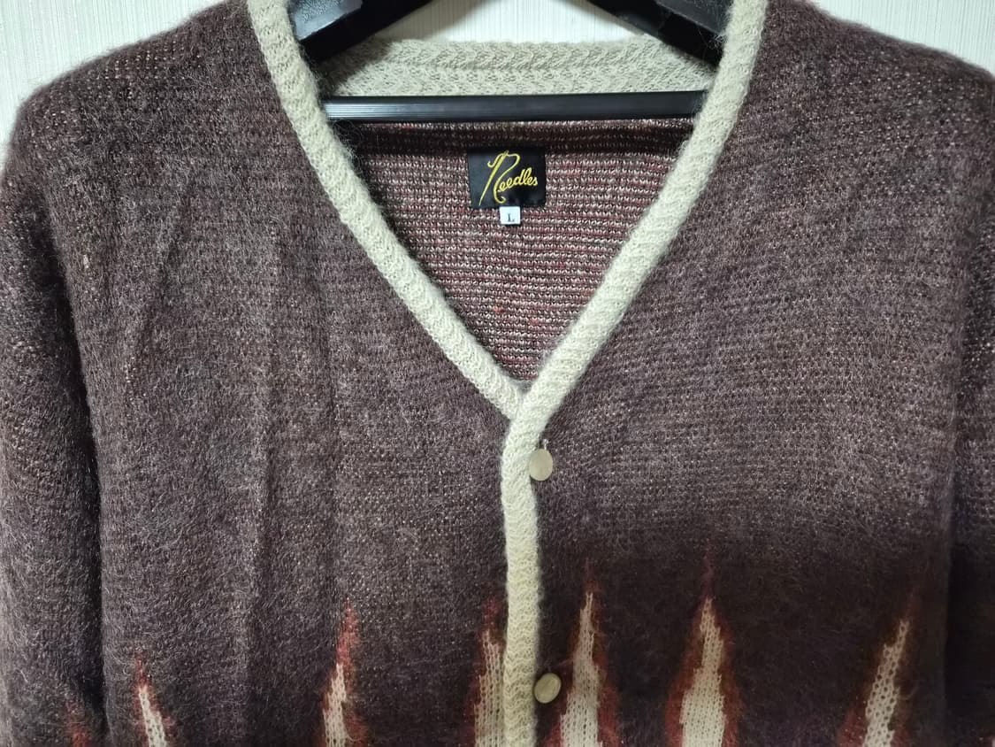 [L]니들스 플레임 모헤어 가디건 상품이미지4