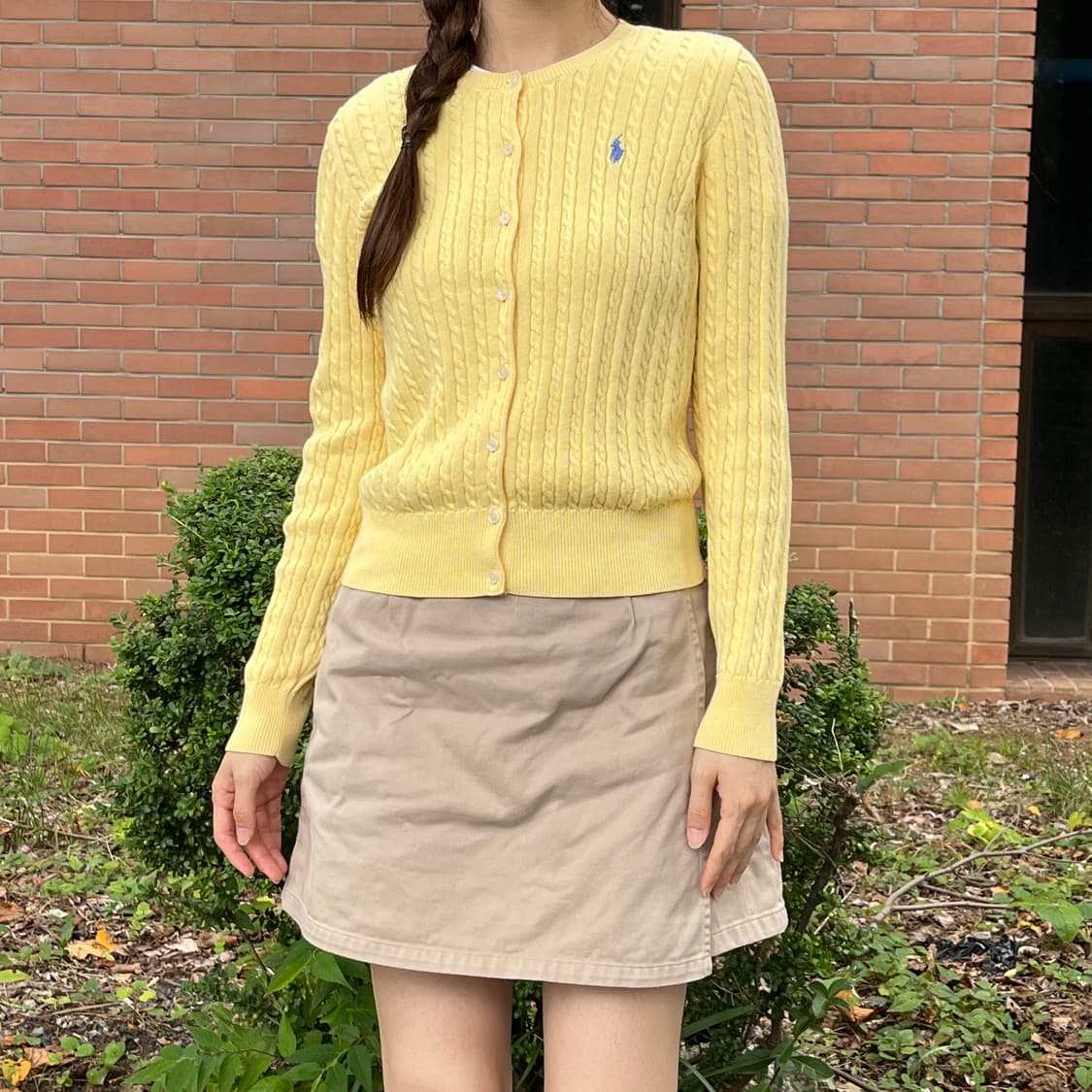 POLO RALPH LAUREN cotton cable cardigan 상품이미지2