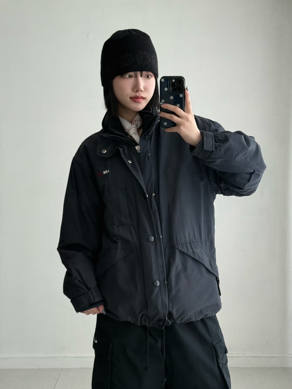 Lee 스포츠 웨어 네이비 자켓 상품이미지3