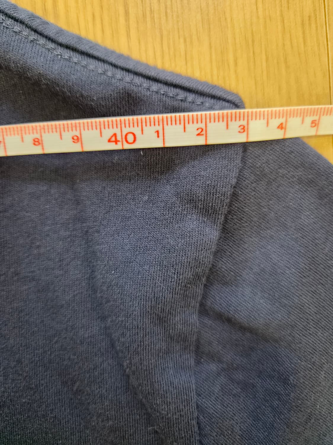 갭(GAP) 센터로고 반팔 티셔츠 네이비 상품이미지7