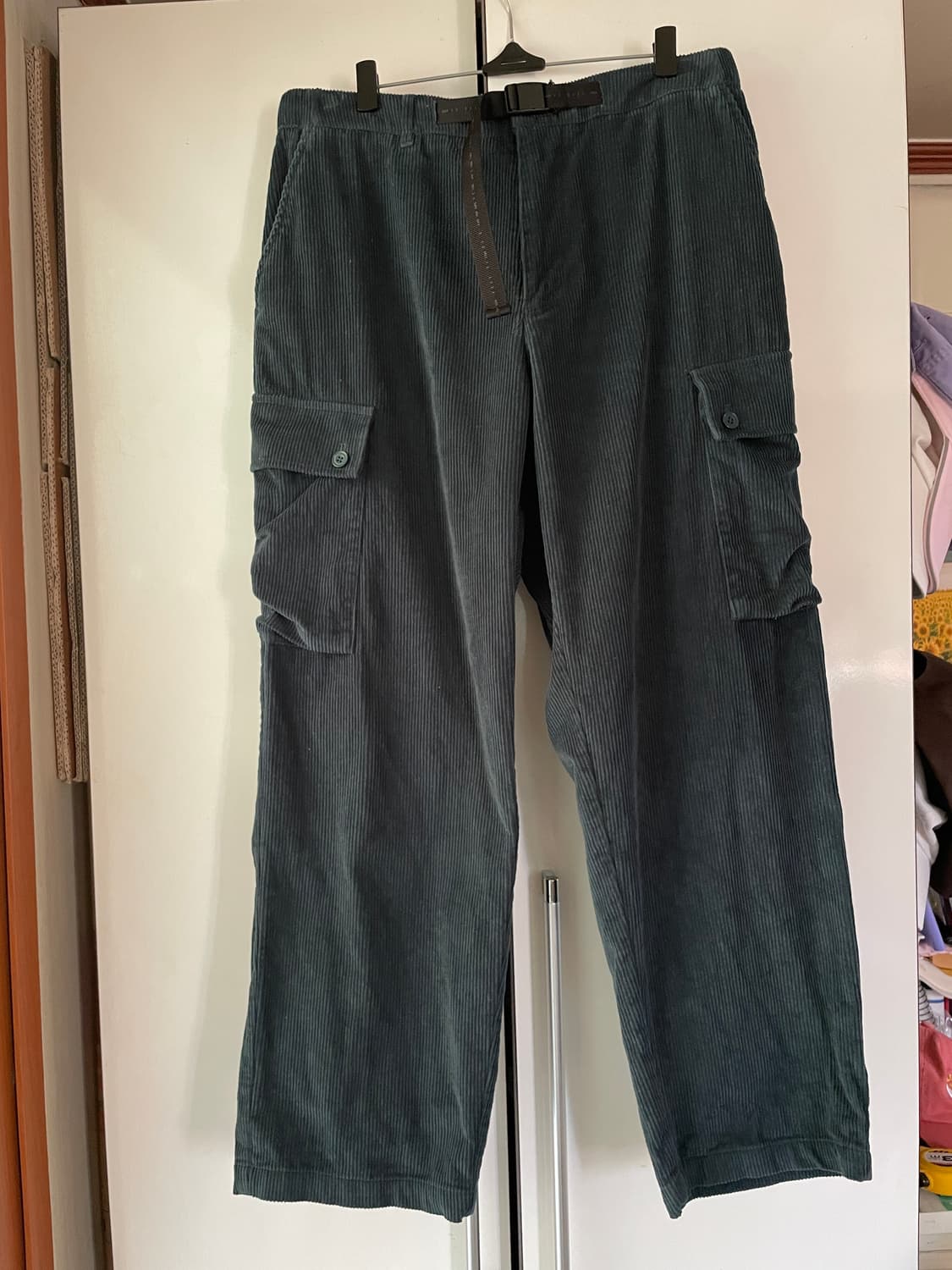 hideout 하이드아웃 코듀로이 카고 팬츠 상품이미지1