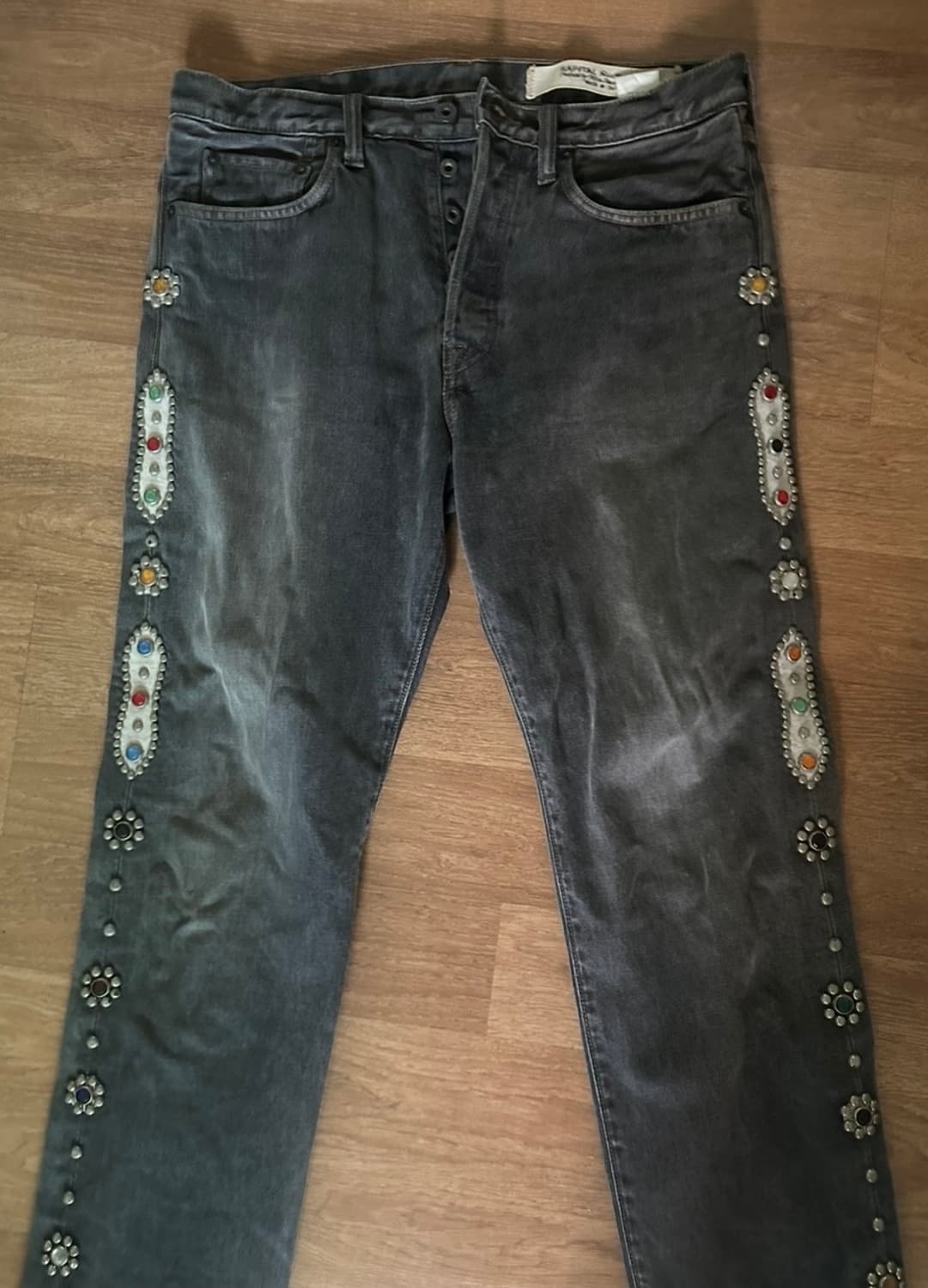 Kapital 14oz gemstone 데님 블랙 캐피탈잼스톤 32 상품이미지2