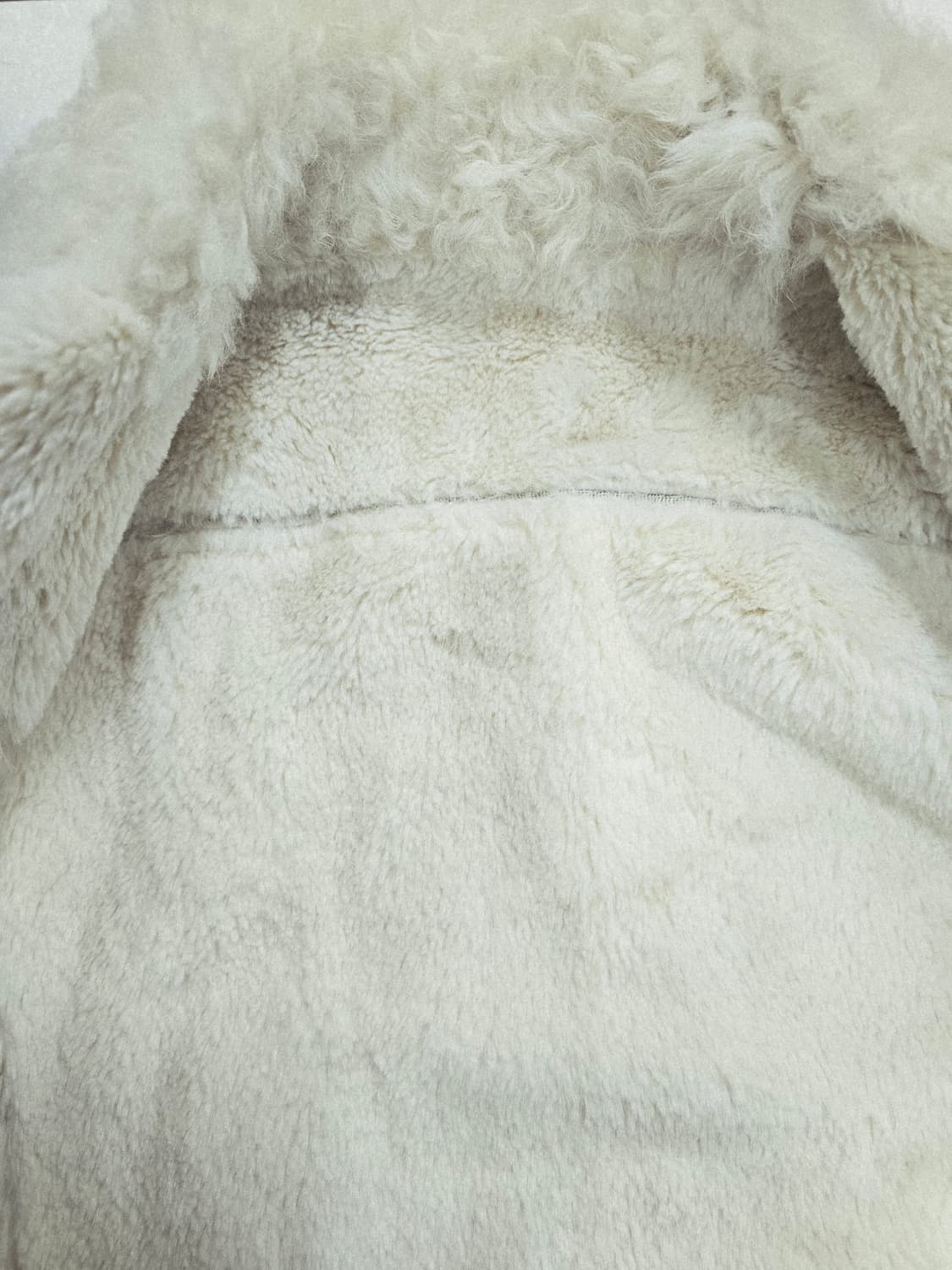 블랙 양모퍼 트리밍 크롭 자켓 상품이미지8