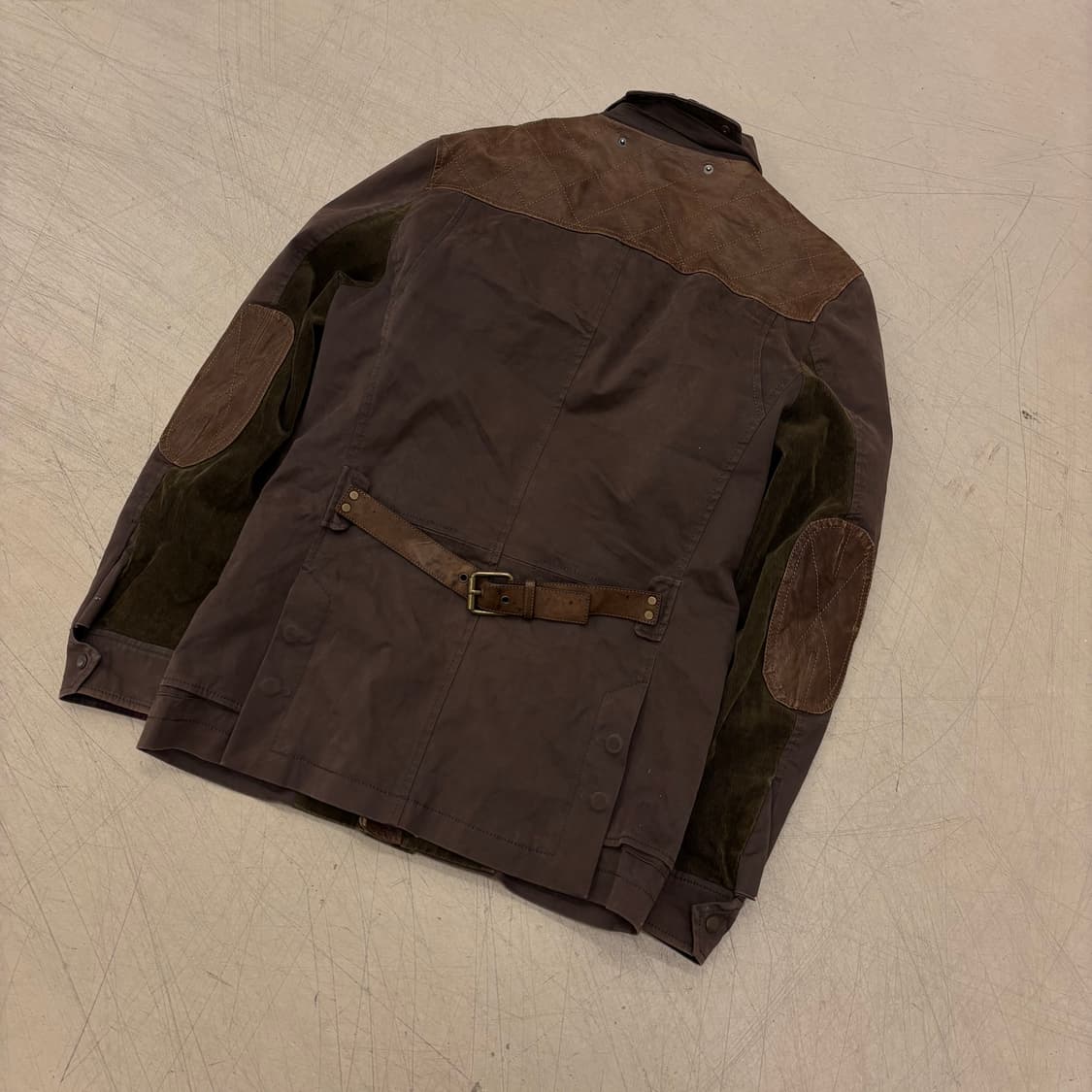 시스템 브라운 헌팅 자켓 상품이미지4