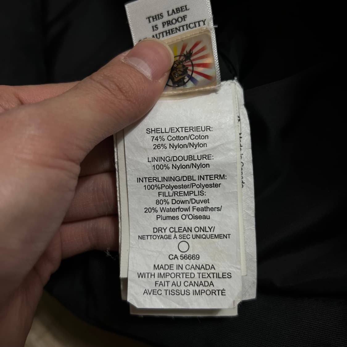 무스너클 시그니처 와펜 덕다운 퍼후드 스틸링 롱패딩 [블랙] L/100 상품이미지7