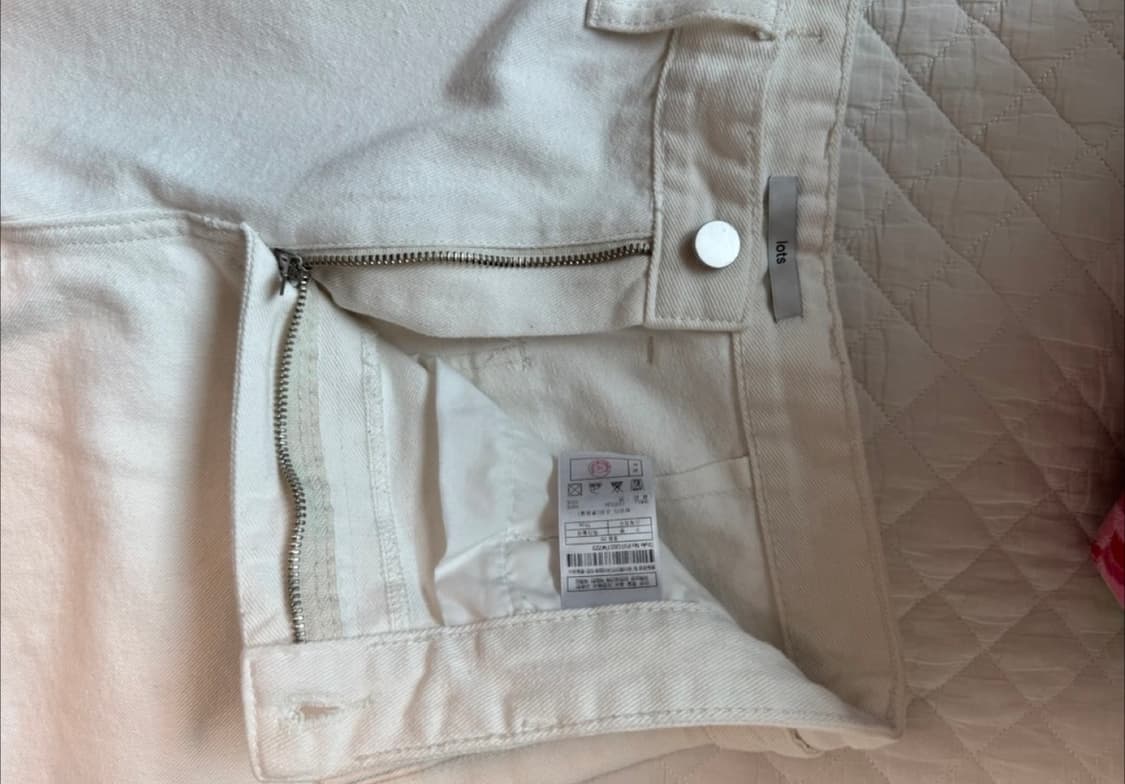 Lots 백바지 화이트데님팬츠 29 상품이미지5