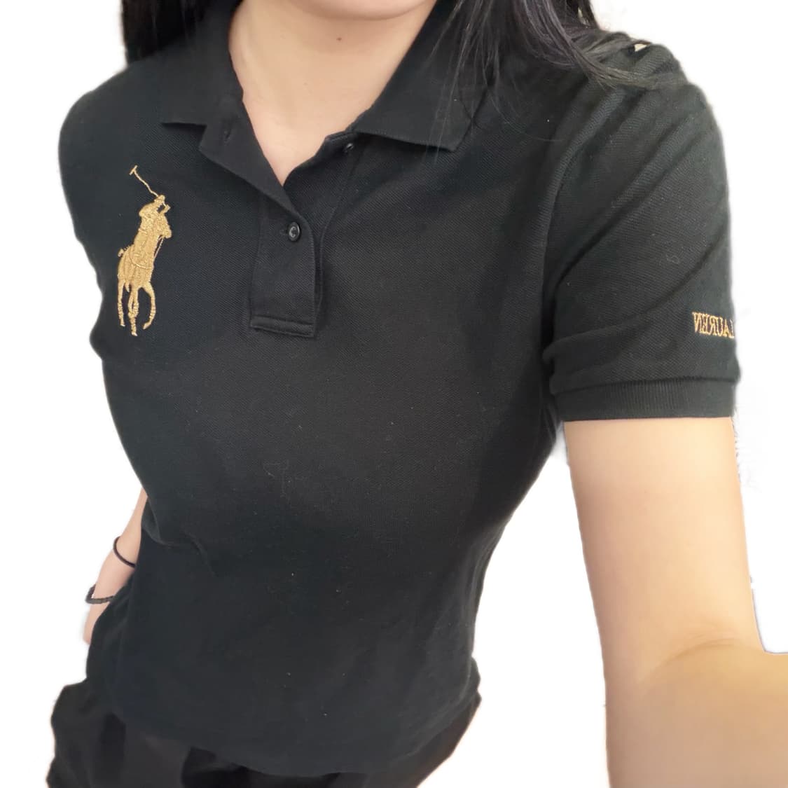 한시간만 폴로 랄프로렌 빅포니 골드 블랙 카라티 PK 정품 상품이미지2