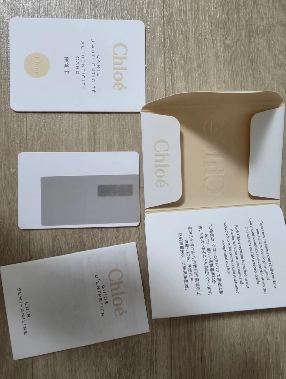 끌로에 테스백 블랙 스몰 상품이미지2