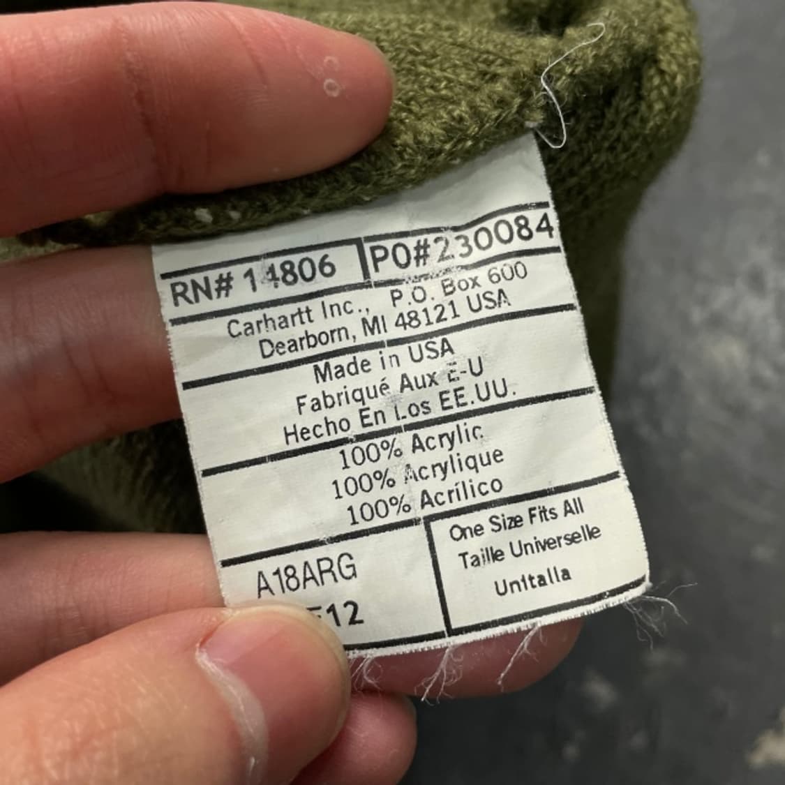 칼하트 비니 상품이미지3