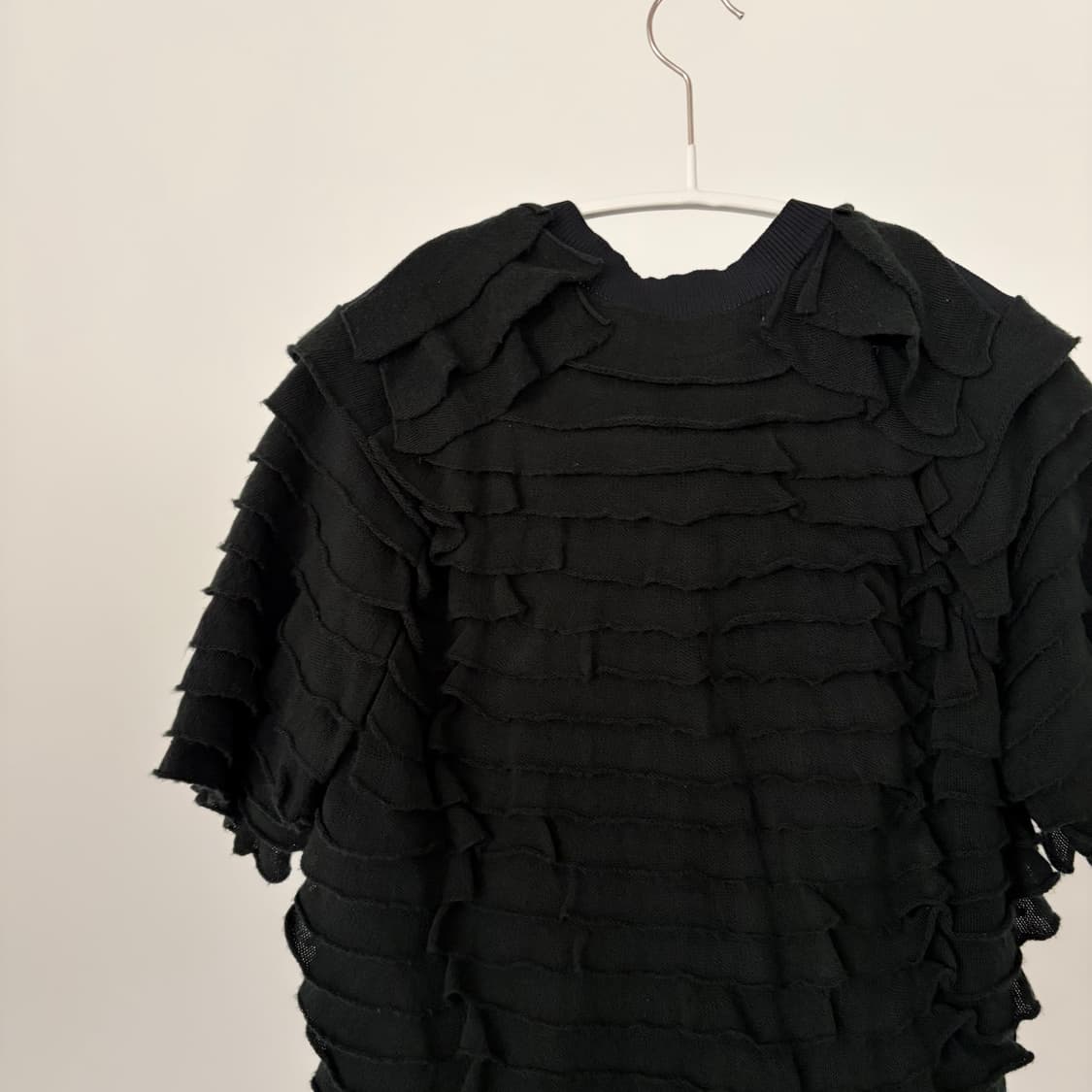 Hairy Layer Ruffle Blouse 상품이미지7