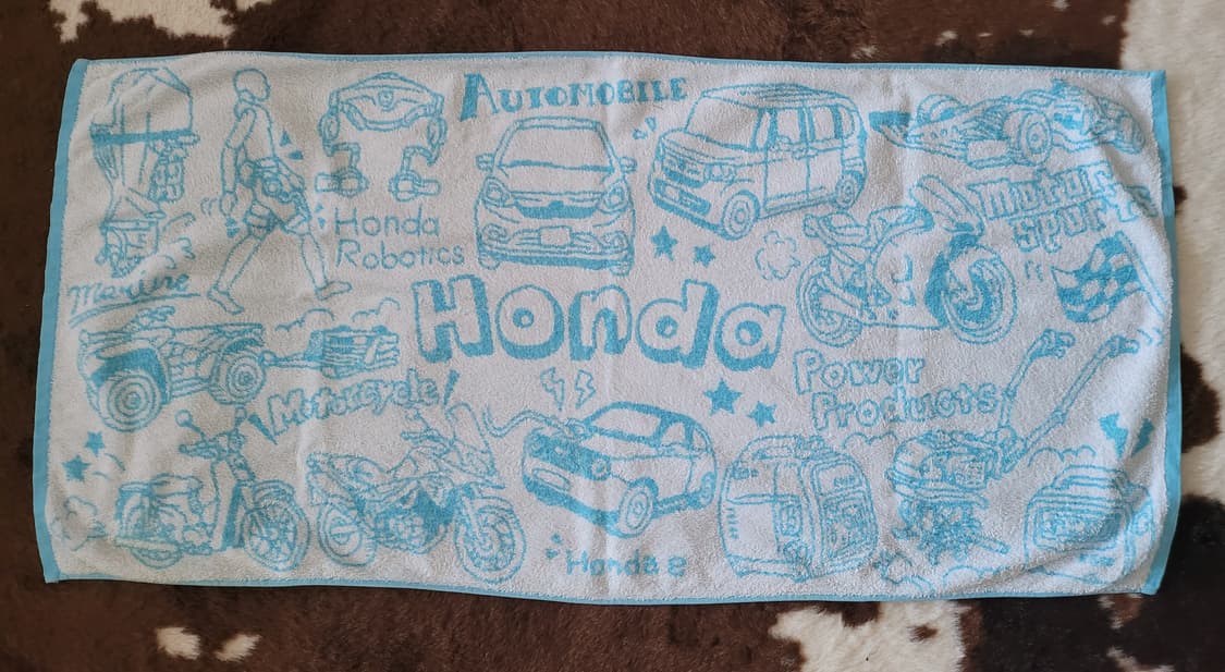일본 혼다 대형 타올(110*53) 상품이미지1