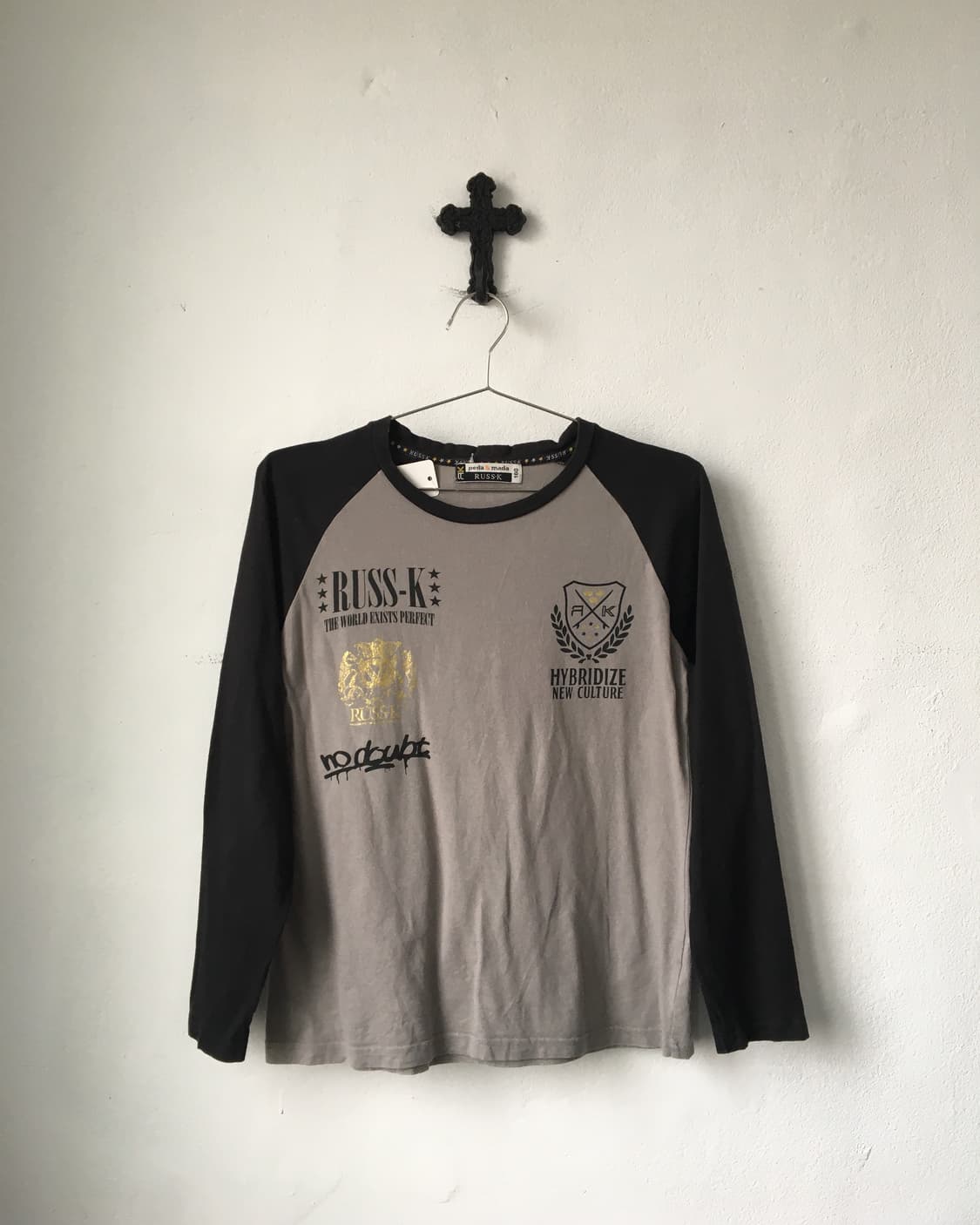 Printing point raglan sleeve 상품이미지2