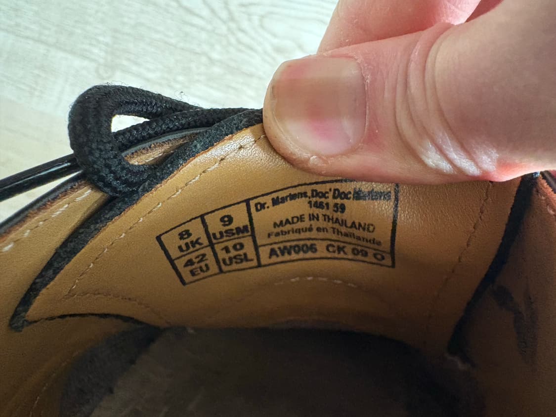 닥터마틴 1461 3홀 스무스 270 상품이미지7