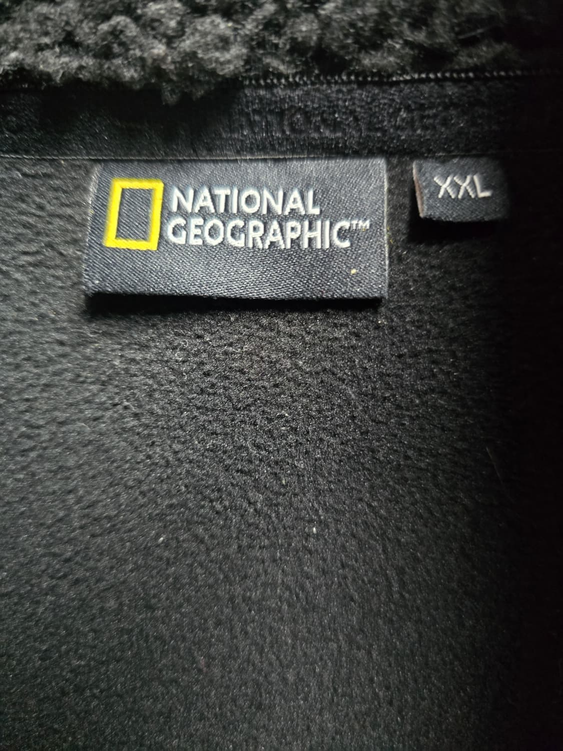 내셔널지오그래픽 플리스 XXL 검정 (공용) 상품이미지3
