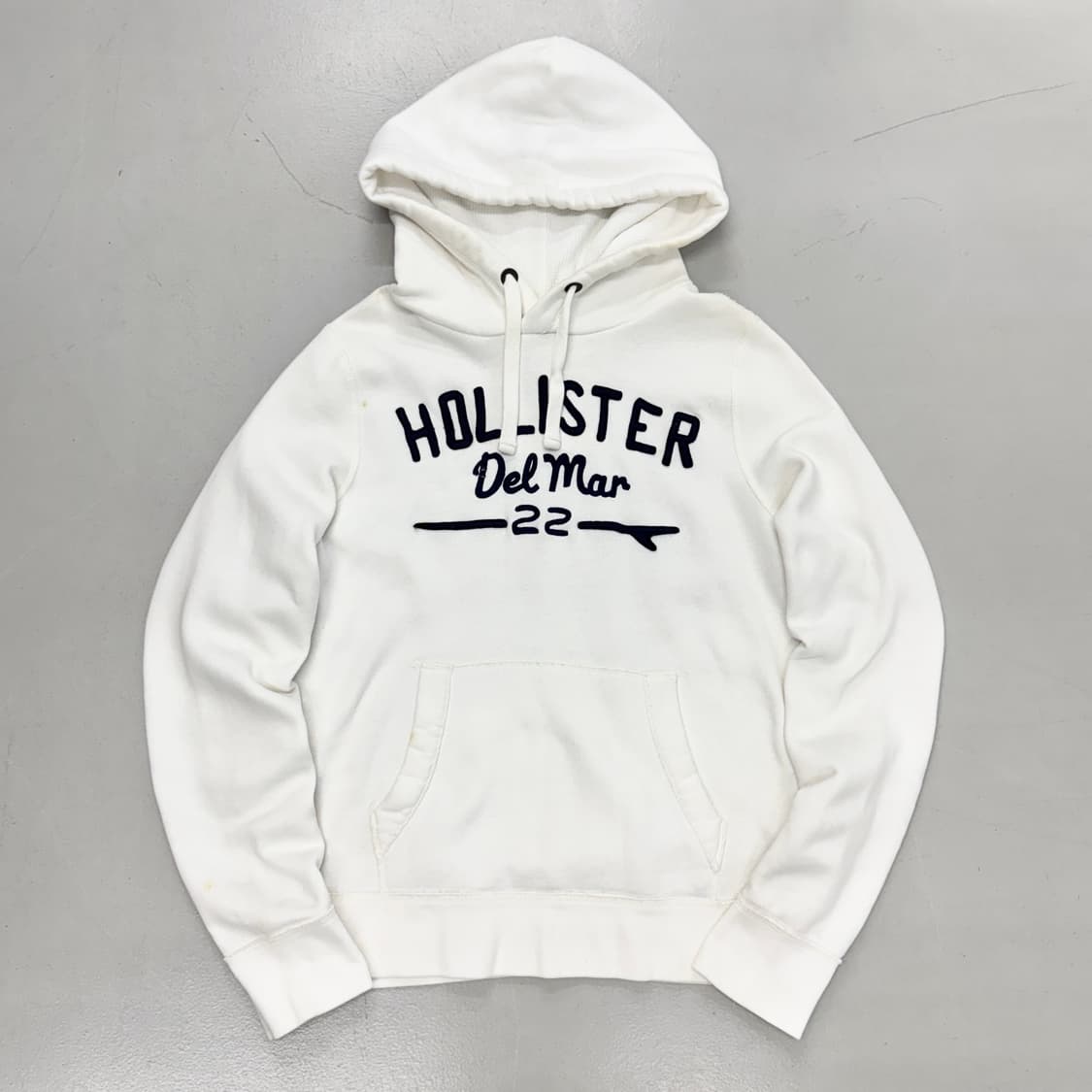 홀리스터 Y2K 아치로고 후드티 화이트 상품이미지2