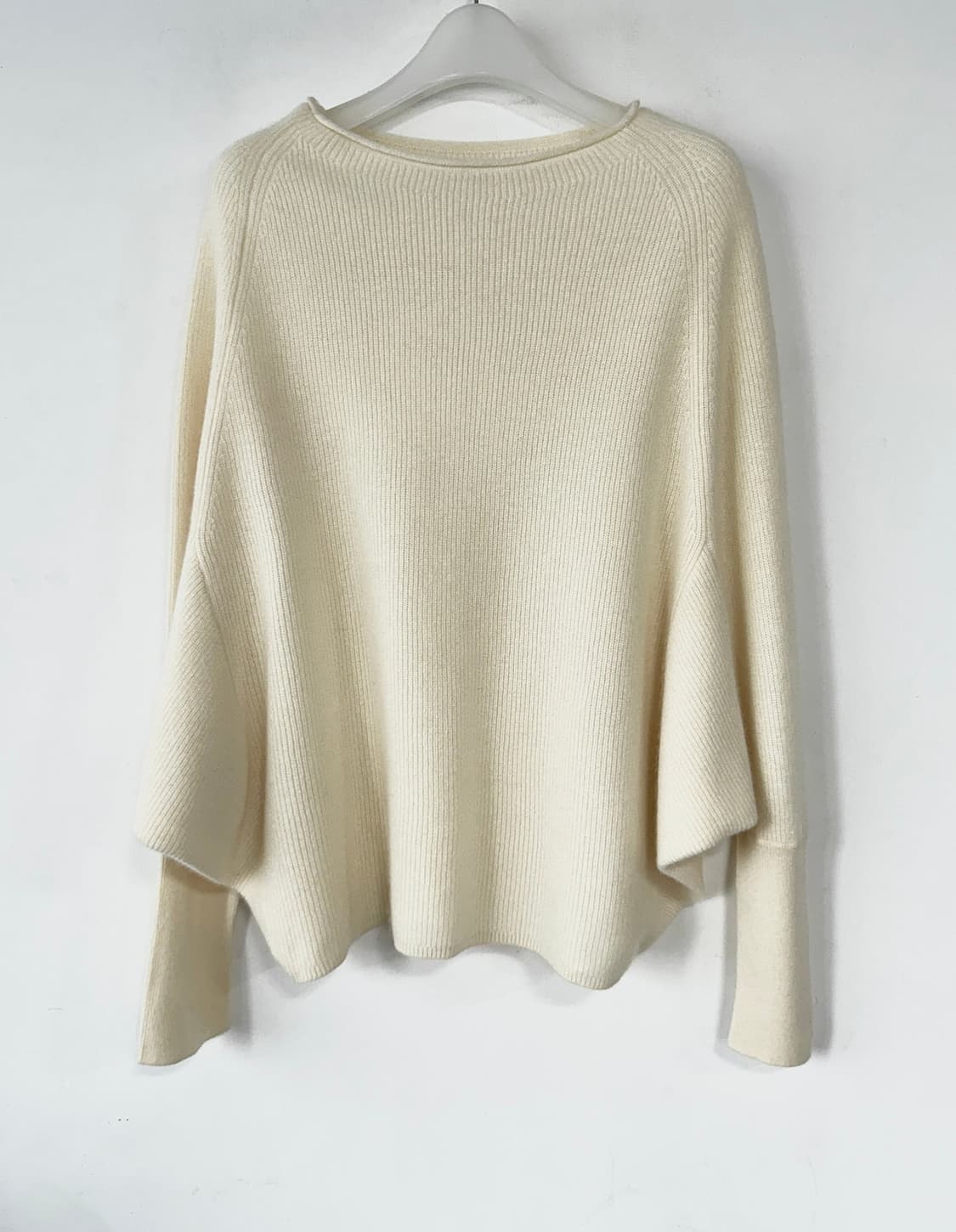 고비 캐시미어100 루즈핏 니트 (IVORY) 상품이미지1