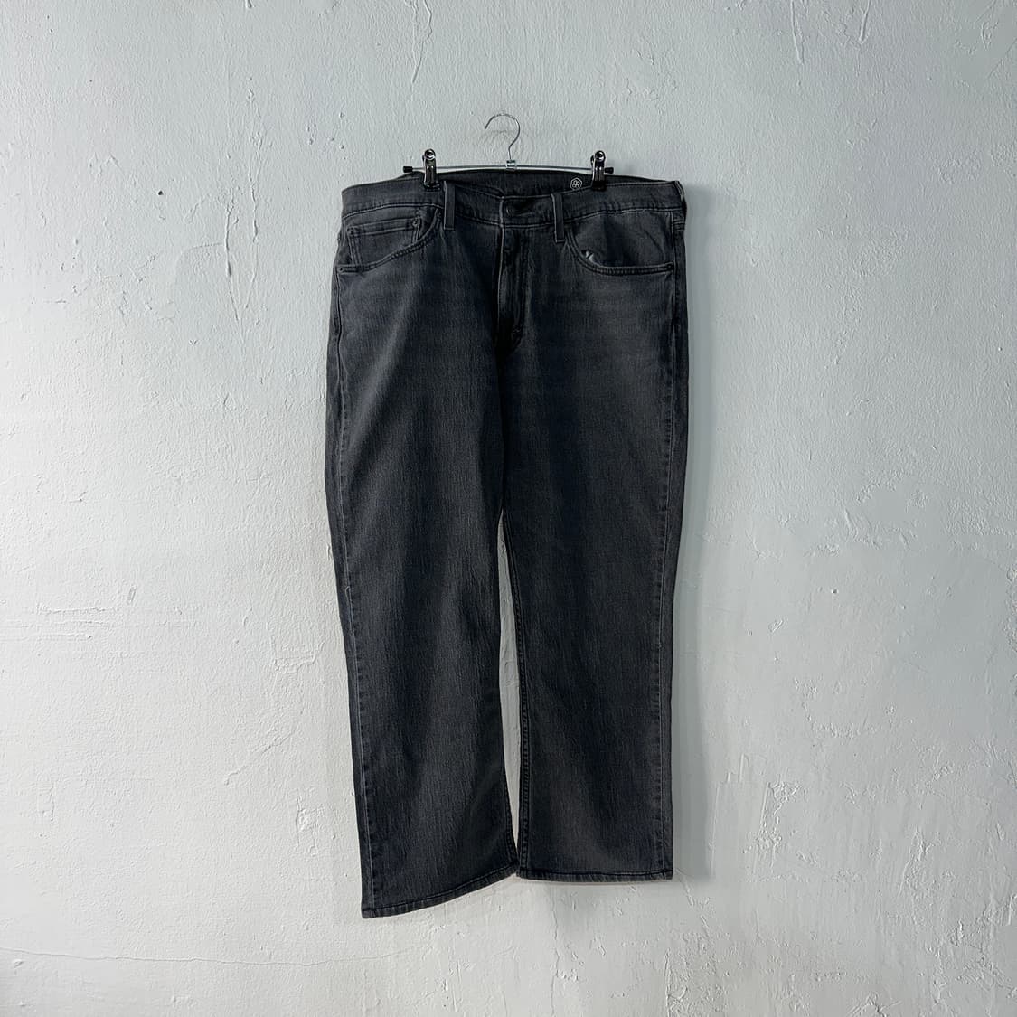 리바이스514 데님 흑청바지 36 상품이미지3