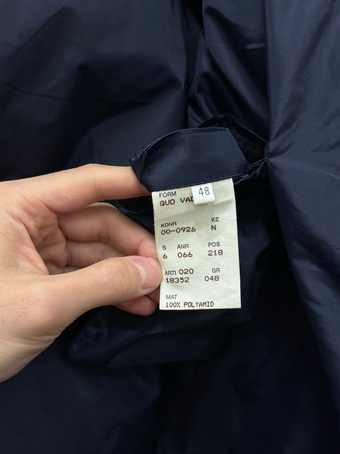 XL) HUGO BOSS Polyamide Original Down Ja 상품이미지8