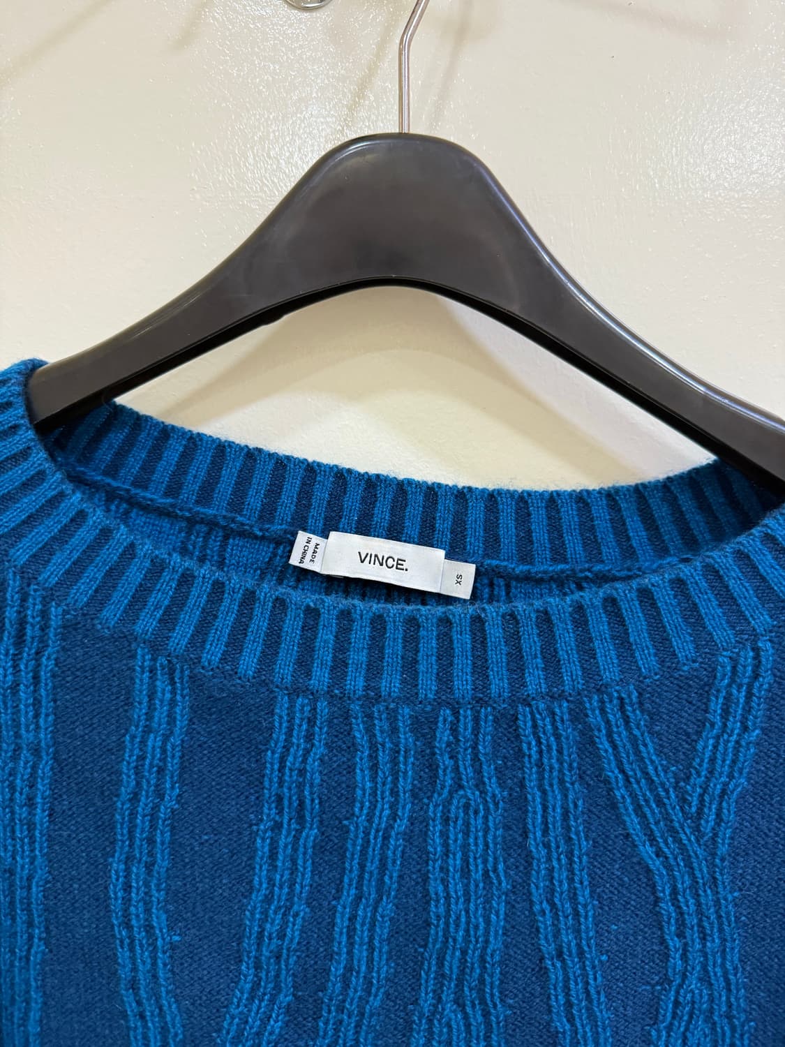 빈스 물결 패턴 니트 스웨터 정품 상품이미지4