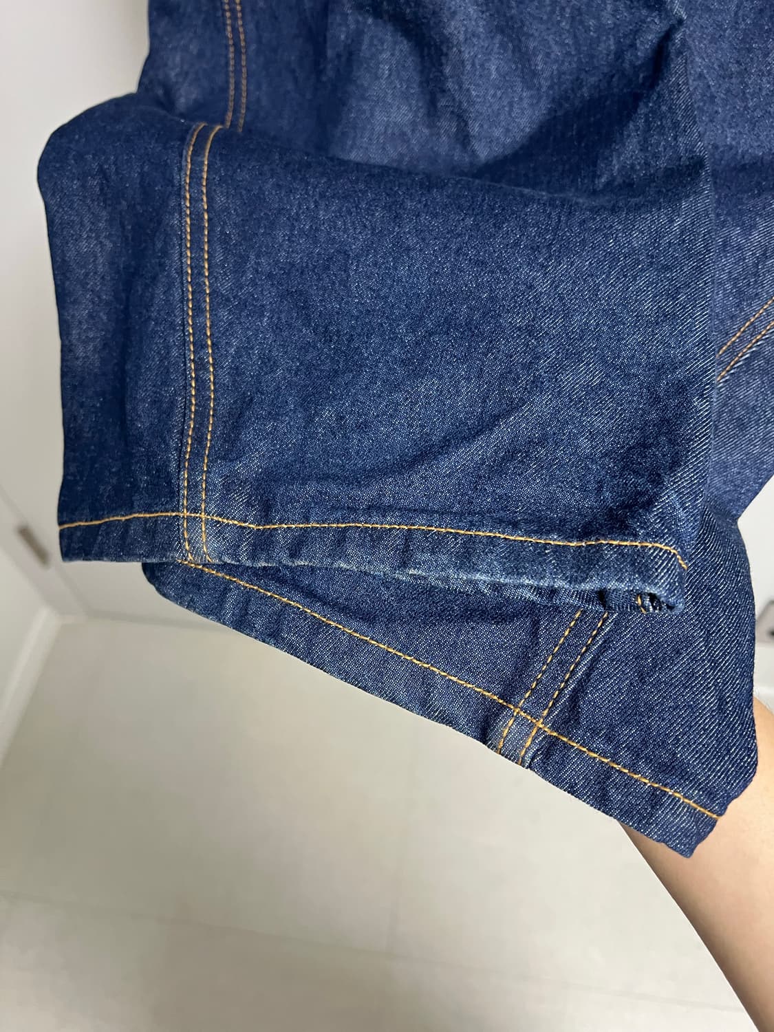 Aieul Curved Jeans_Indigo 상품이미지4
