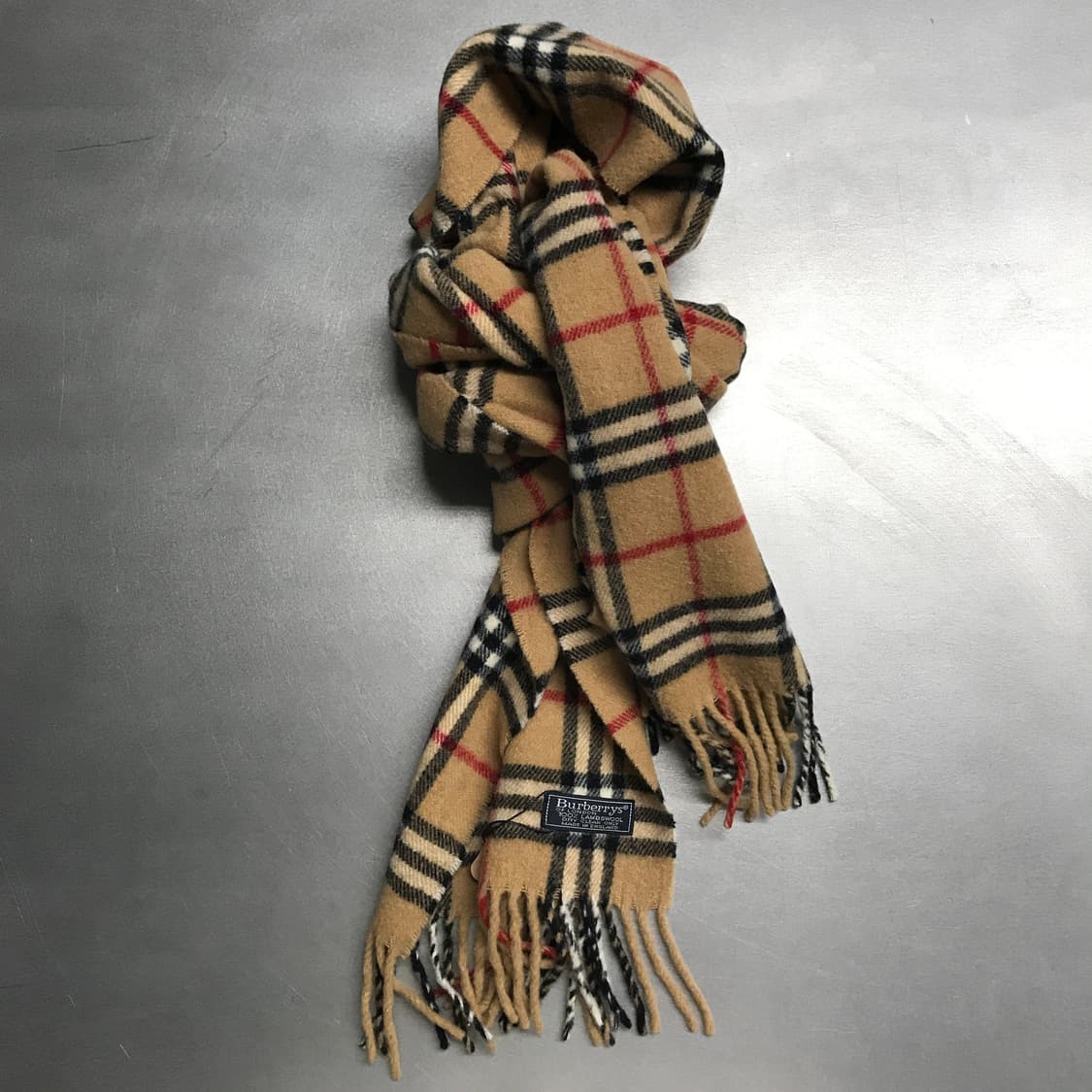 버버리 정품 램스울 머플러 베이지 상품이미지1