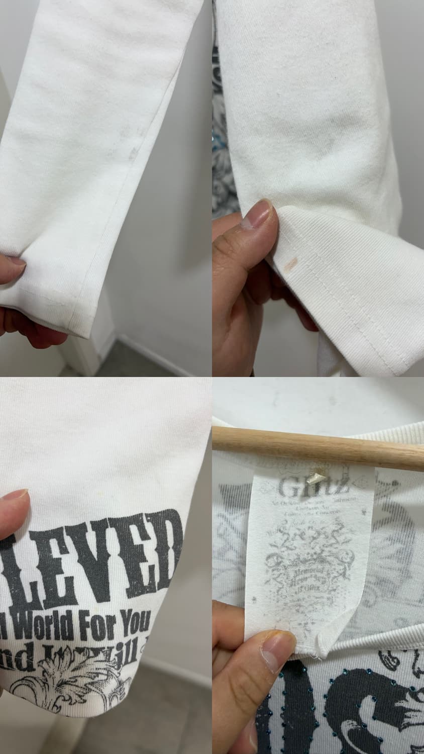 glitz y2k 비즈 긴팔 티셔츠 상품이미지10