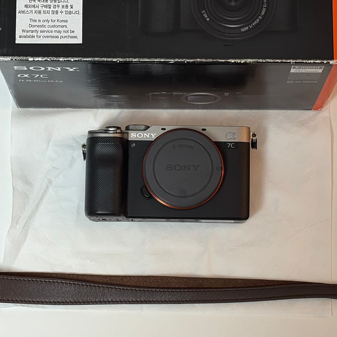 Sony A7C 실버 바디 상품이미지2