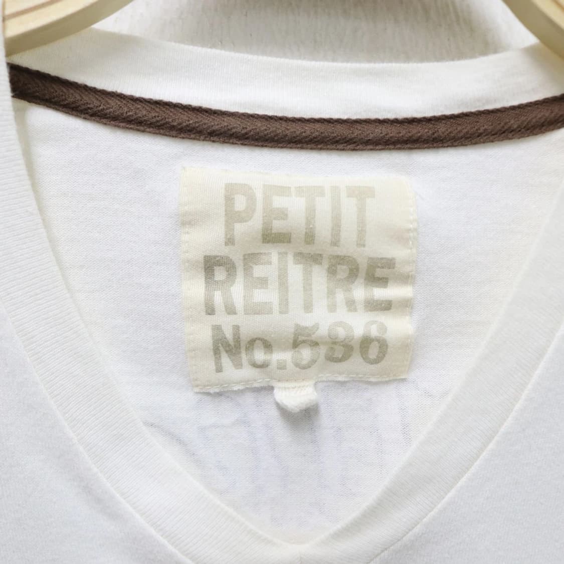 PETITREIERE 빈티지 프린팅 긴팔 티셔츠 59238 상품이미지6