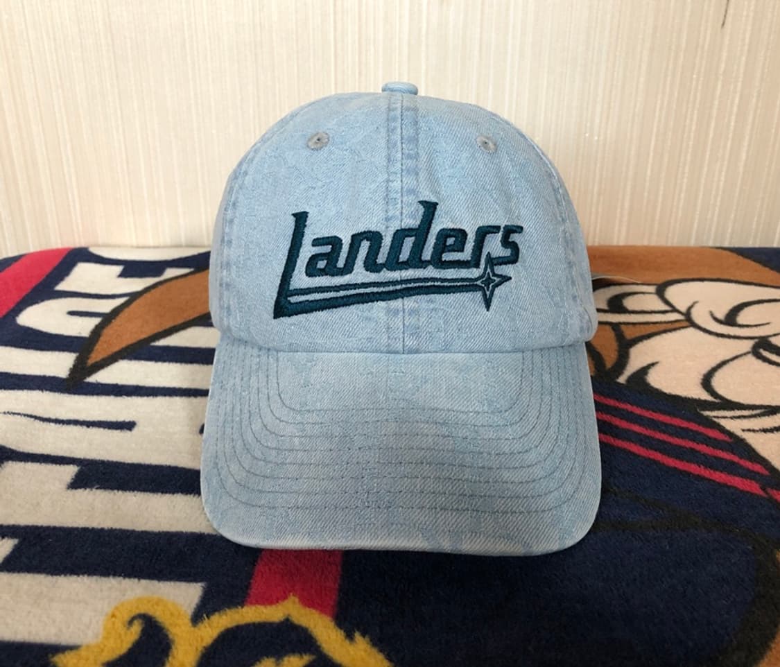KBO SSG랜더스X무신사 김광현 2000K기념 데님볼캡 상품이미지5