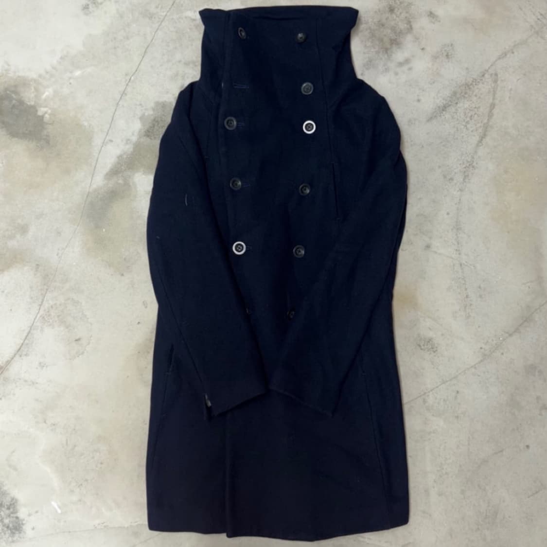 [2] The Viridi-Anne High Neck Wool Coat 상품이미지2