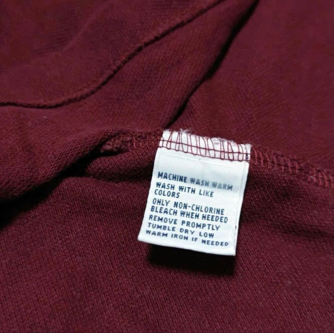 폴로 랄프 로렌 빅포니 긴팔 카라 티셔츠 버건디 상품이미지6