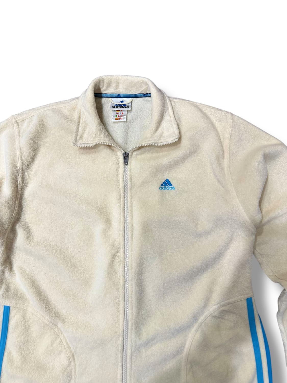 90s 아디다스 후리스 집업 (L)   상품이미지2