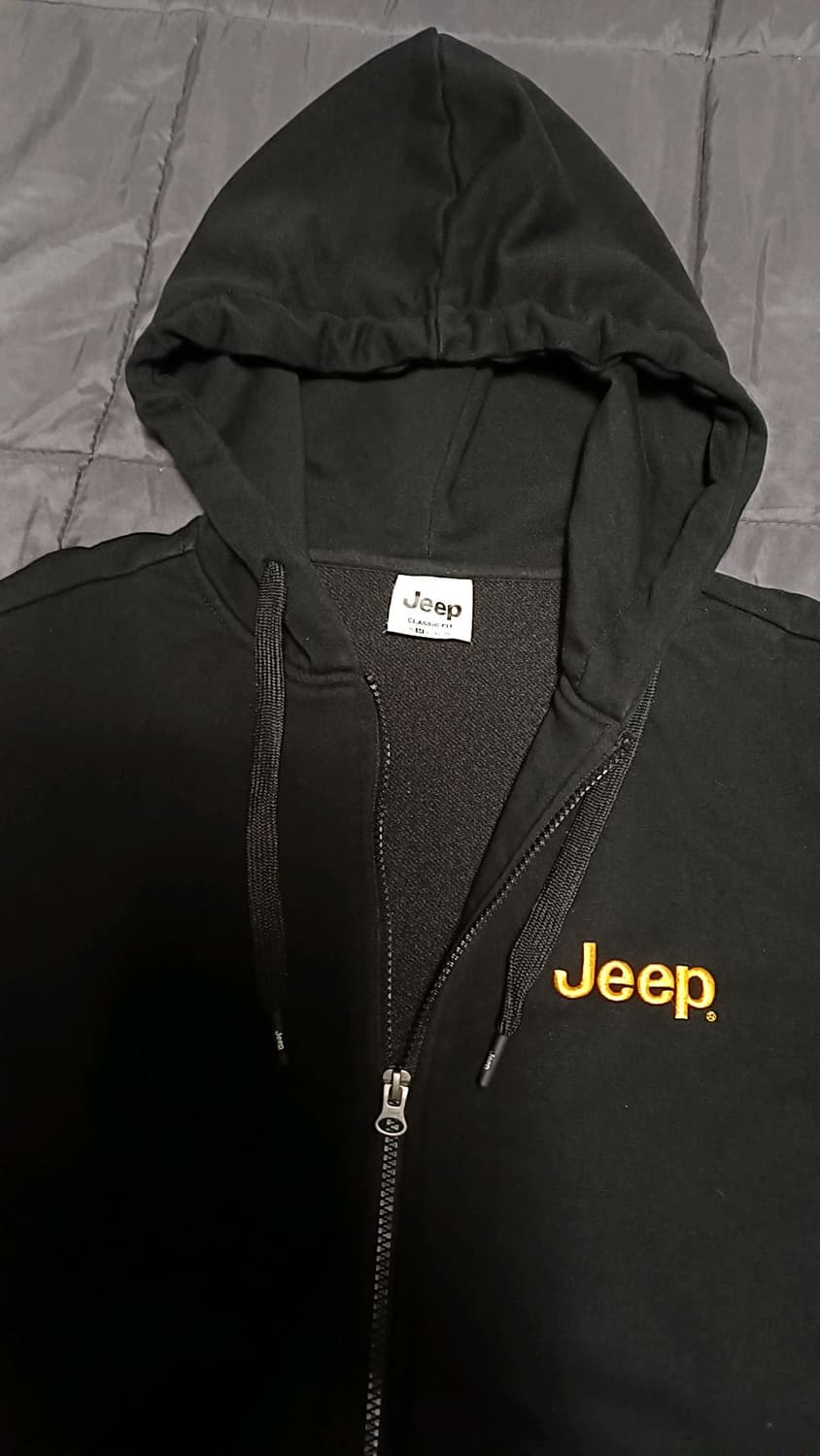 Jeep 후드집업 실측100 가슴55 기장68 상품이미지2